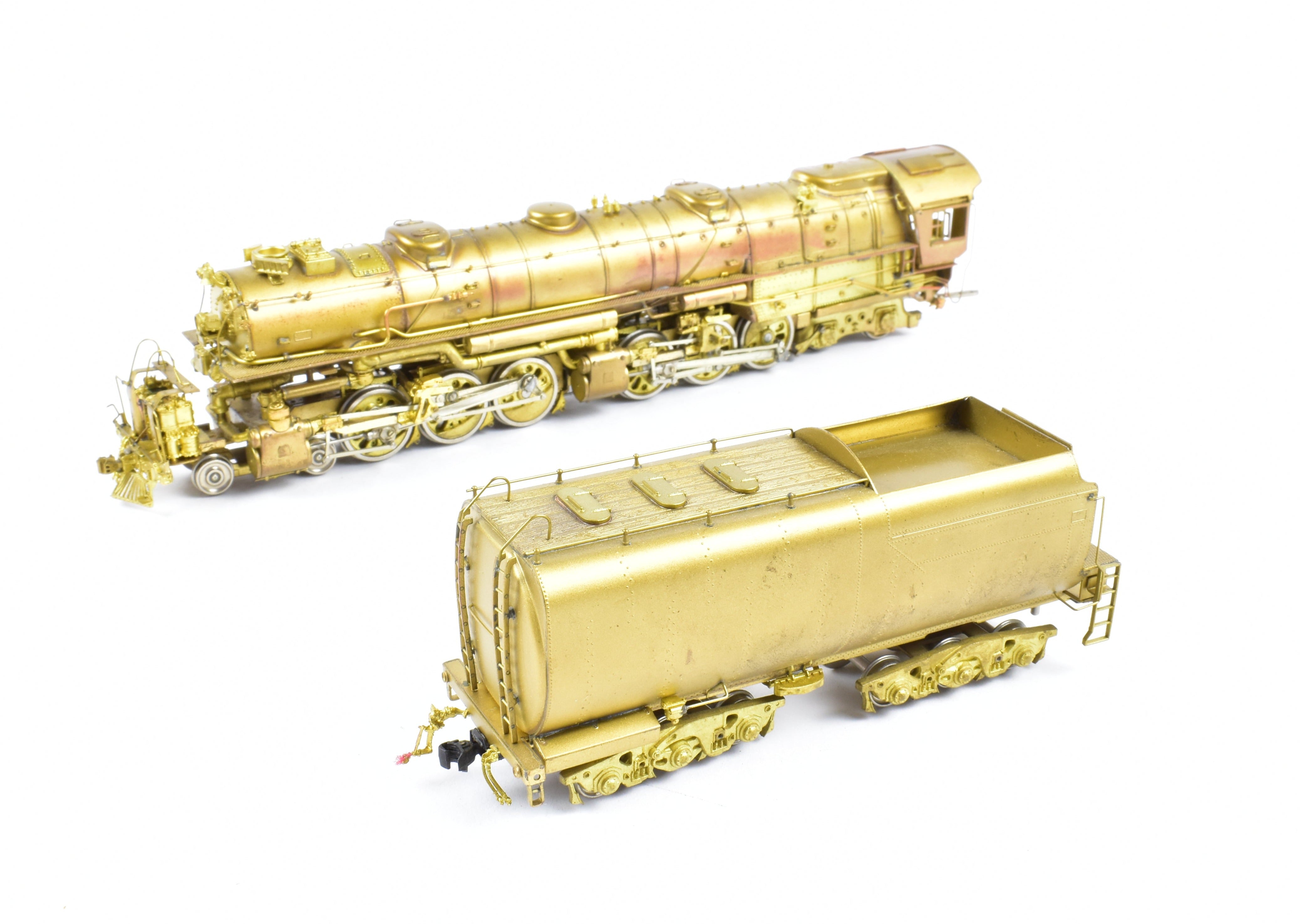 High - Quality HO Scale Brass Key Imports Union Pacific 3900 Class 4 - 6 - 6 - 4 Challenger Coal Version Model Train
