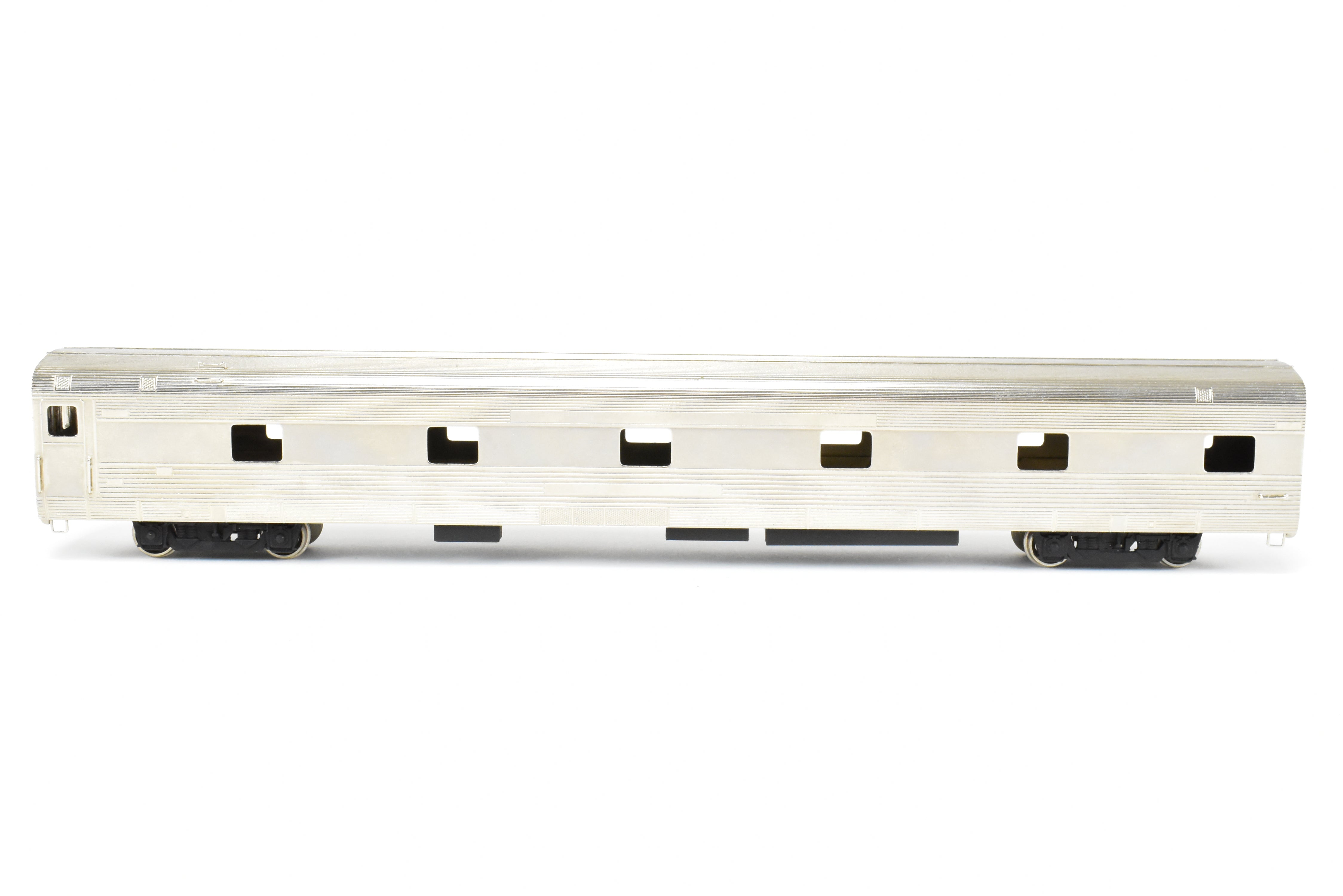 HO Brass NPP Nickel - Plated California Zephyr Budd Sleeper Model