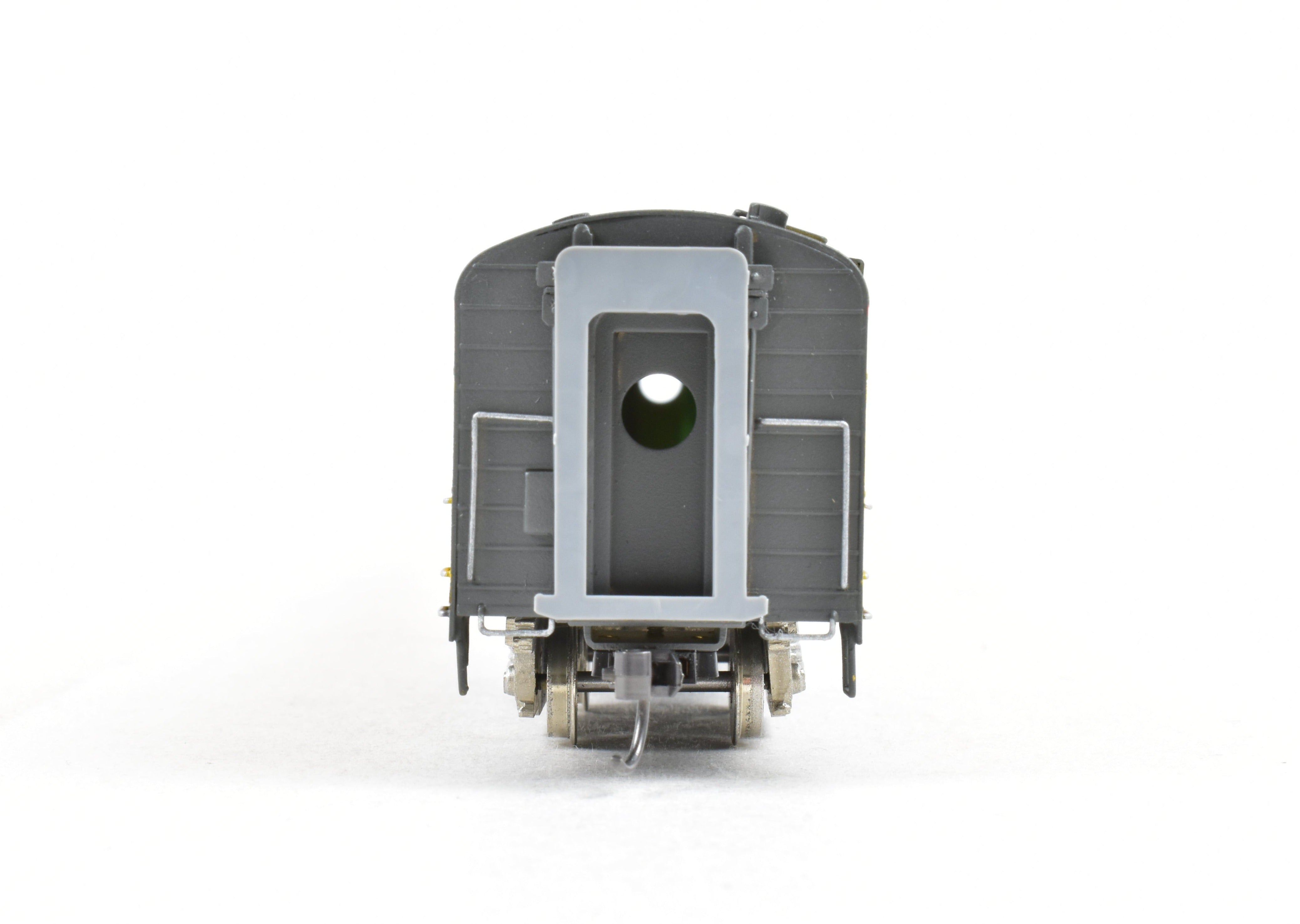 HO Scale Brass Soho Milwaukee Road #162 Tap - Lounge Model, Custom Painted in Union Pacific (UP) Streamliner Colors, Representing 1955 Milwaukee Passenger Style