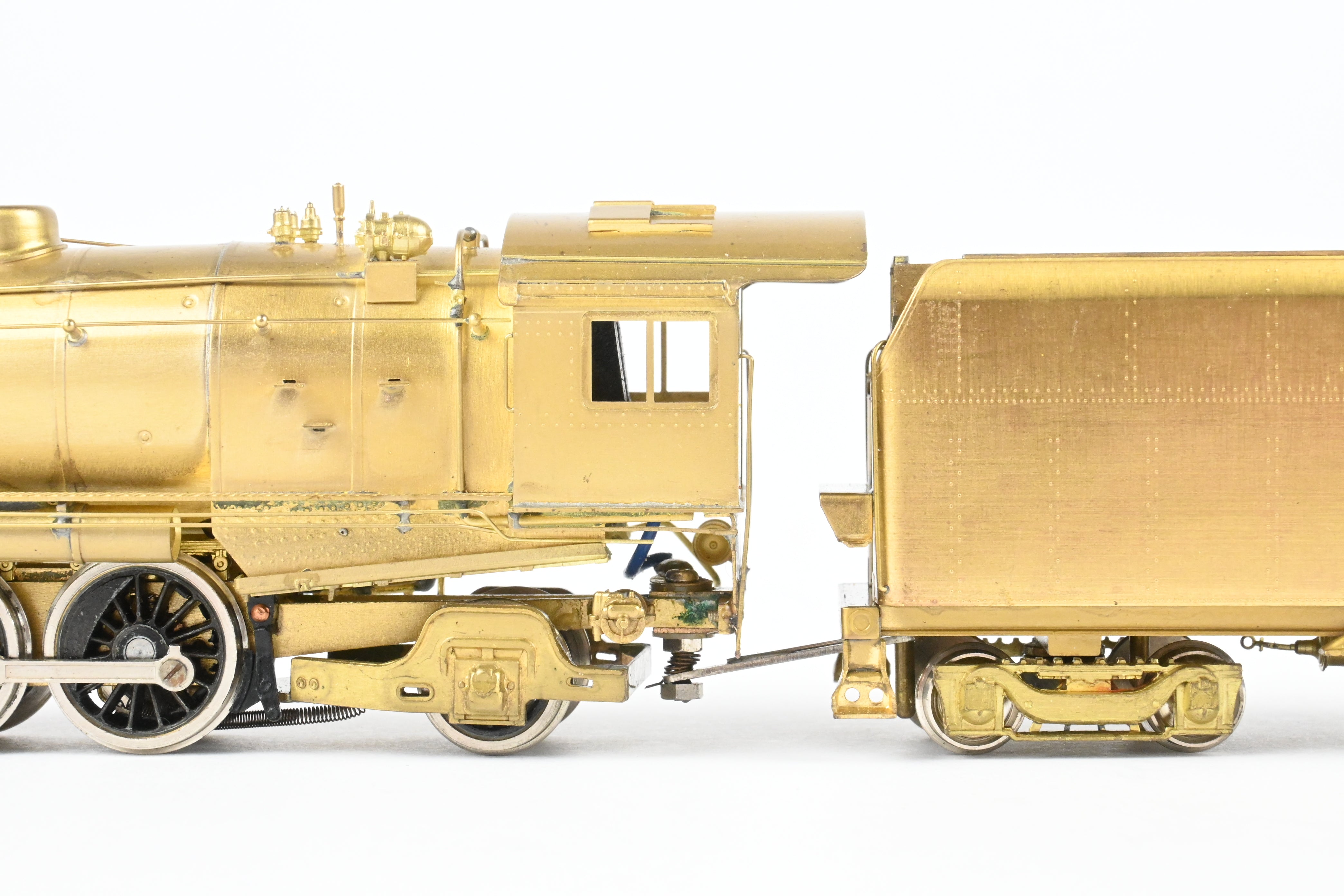 HO Scale Brass Nickel-Plated Model Train - New York Ontario & Western Class Y 4-8-2 Mountain Steam Locomotive by Nickel Plate Products