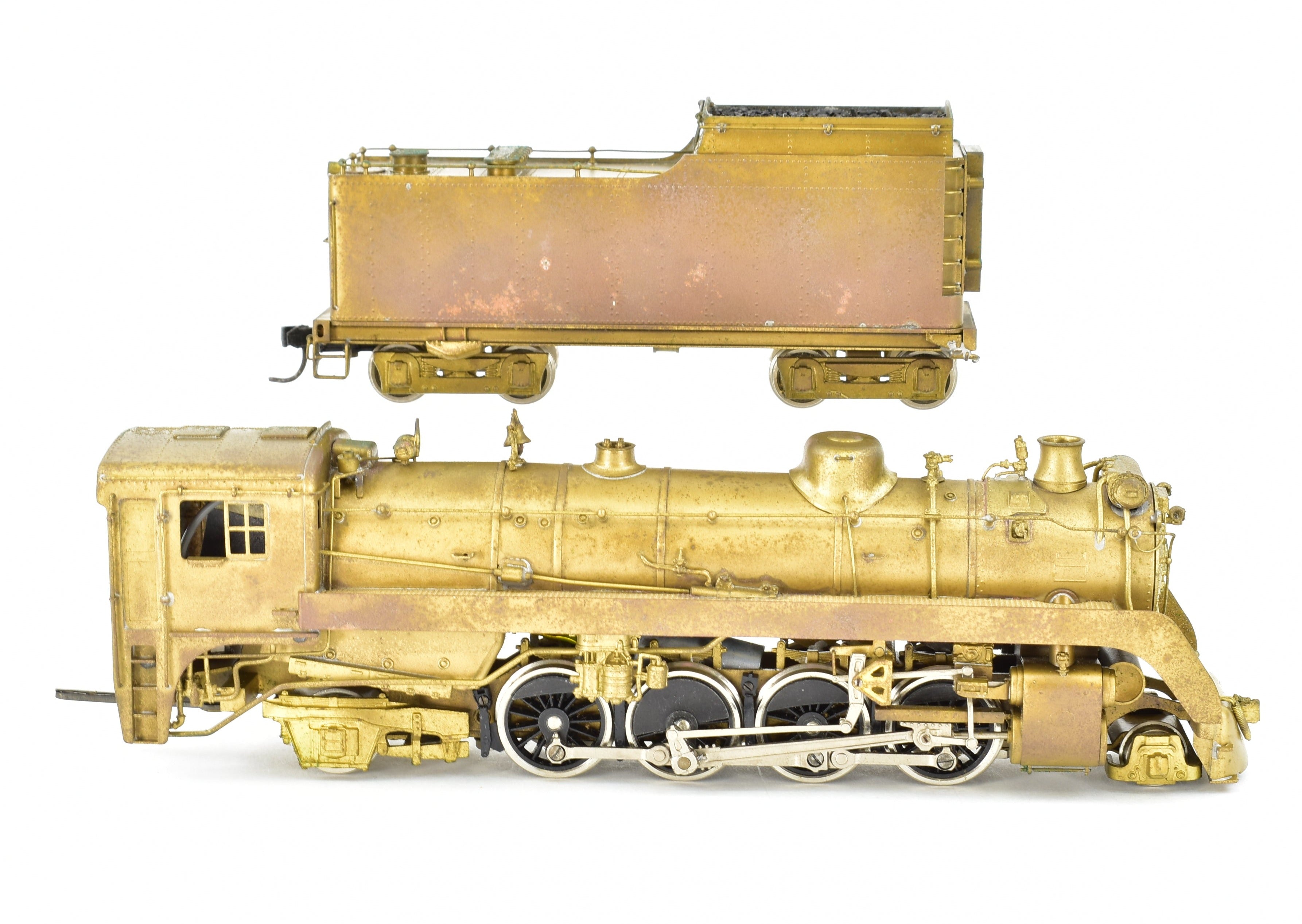 HO Scale Brass Pacific Fast Mail (PFM) Model Train - Toby CPR - Canadian Pacific Railway 2-8-2 Class P-2J Mikado Locomotive
