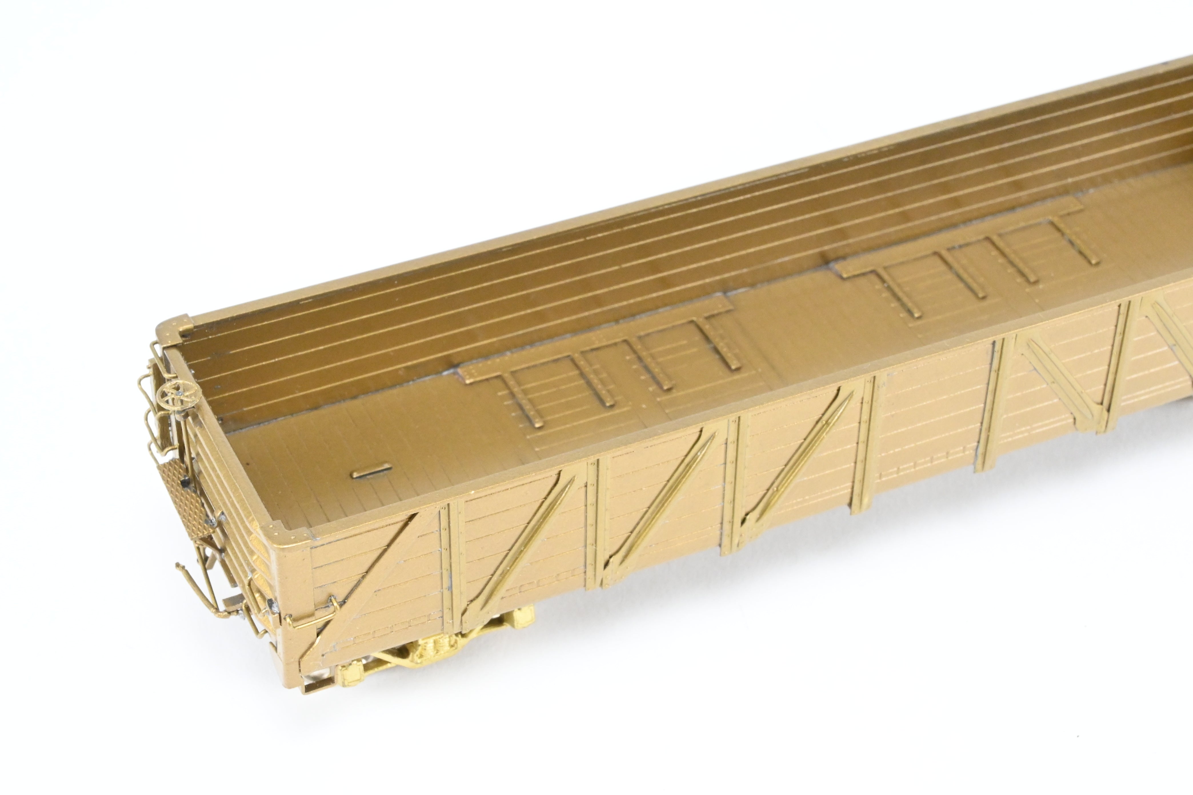 HO Brass Oriental Limited - USRA 40' Composite Drop - Bottom Gondola, 1982 Imported Model