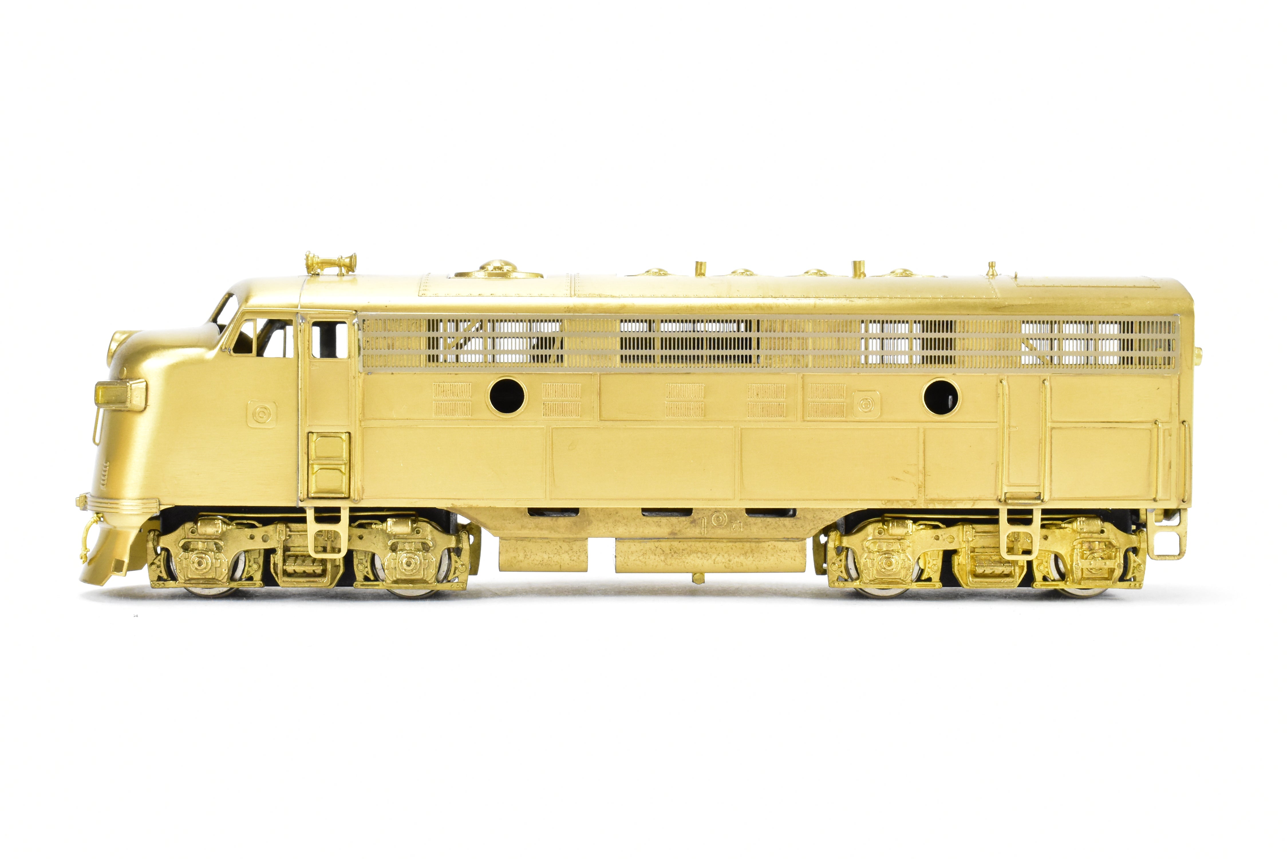 HO Scale Brass Model of Oriental Limited's Various Roads EMD F9A Locomotive with 1750 Horsepower