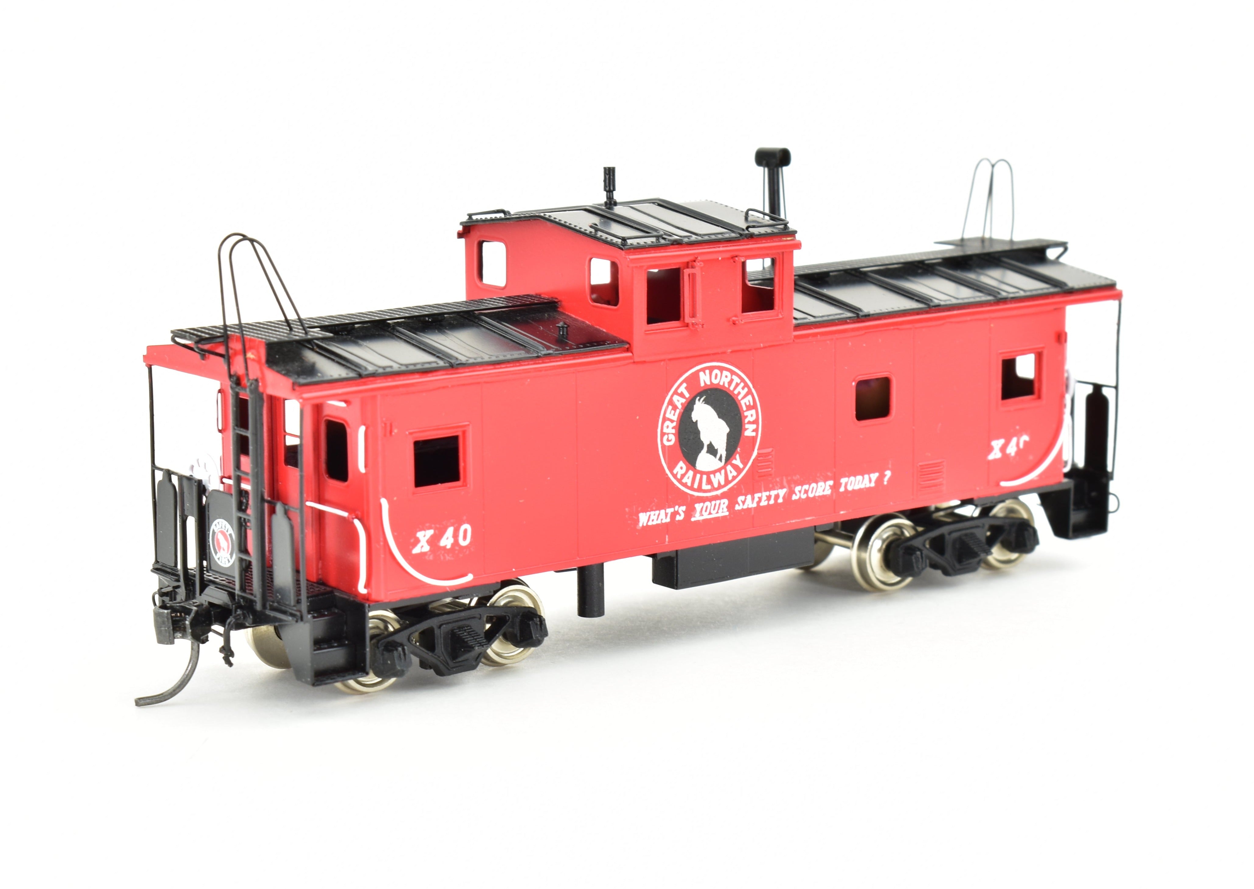 HO Brass Oriental Limited GN - Great Northern X31 - 40 Class FP No. X40 Caboose