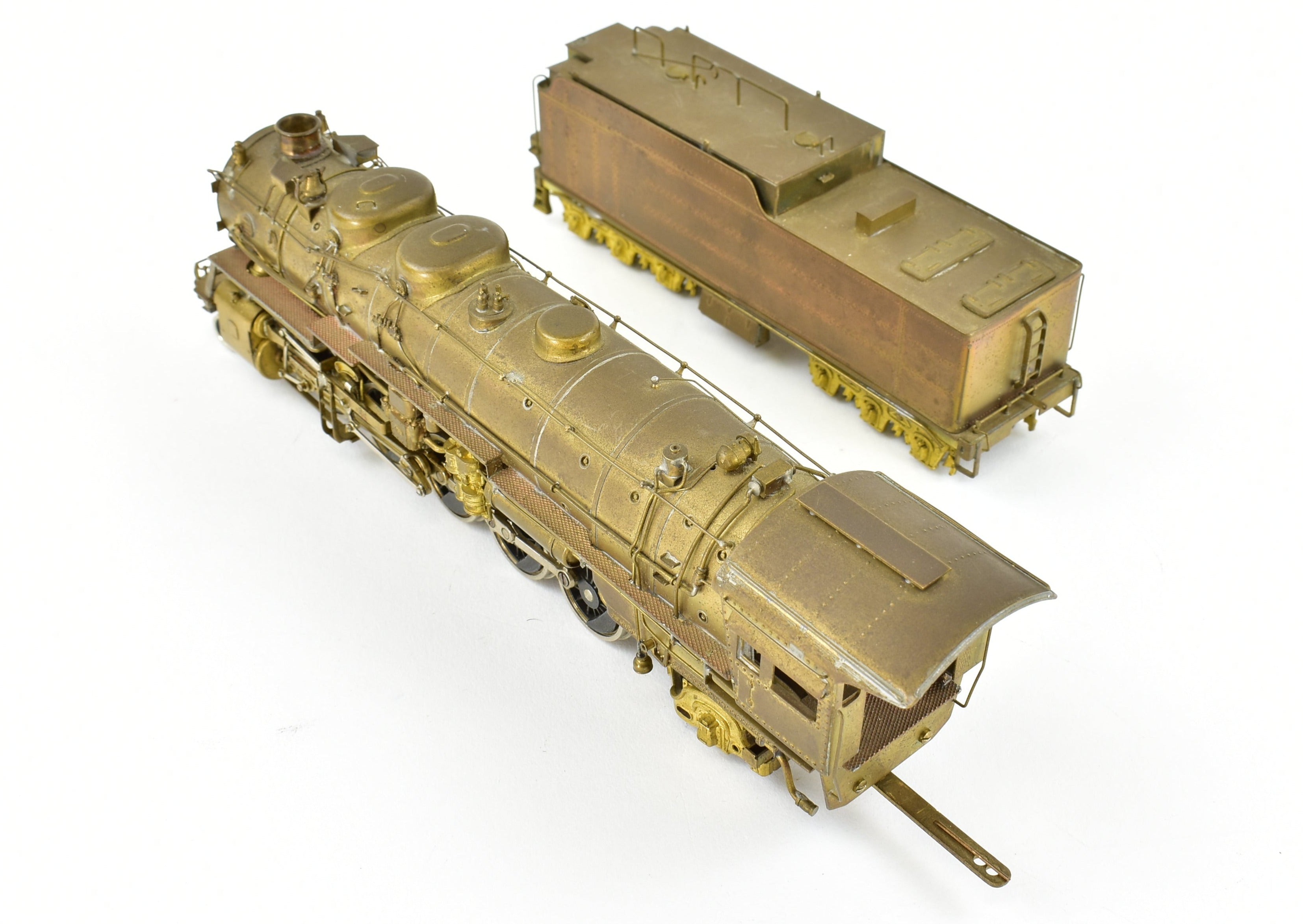 High - Quality HO Brass PFM United ATSF Santa Fe 2 - 10 - 2 Model