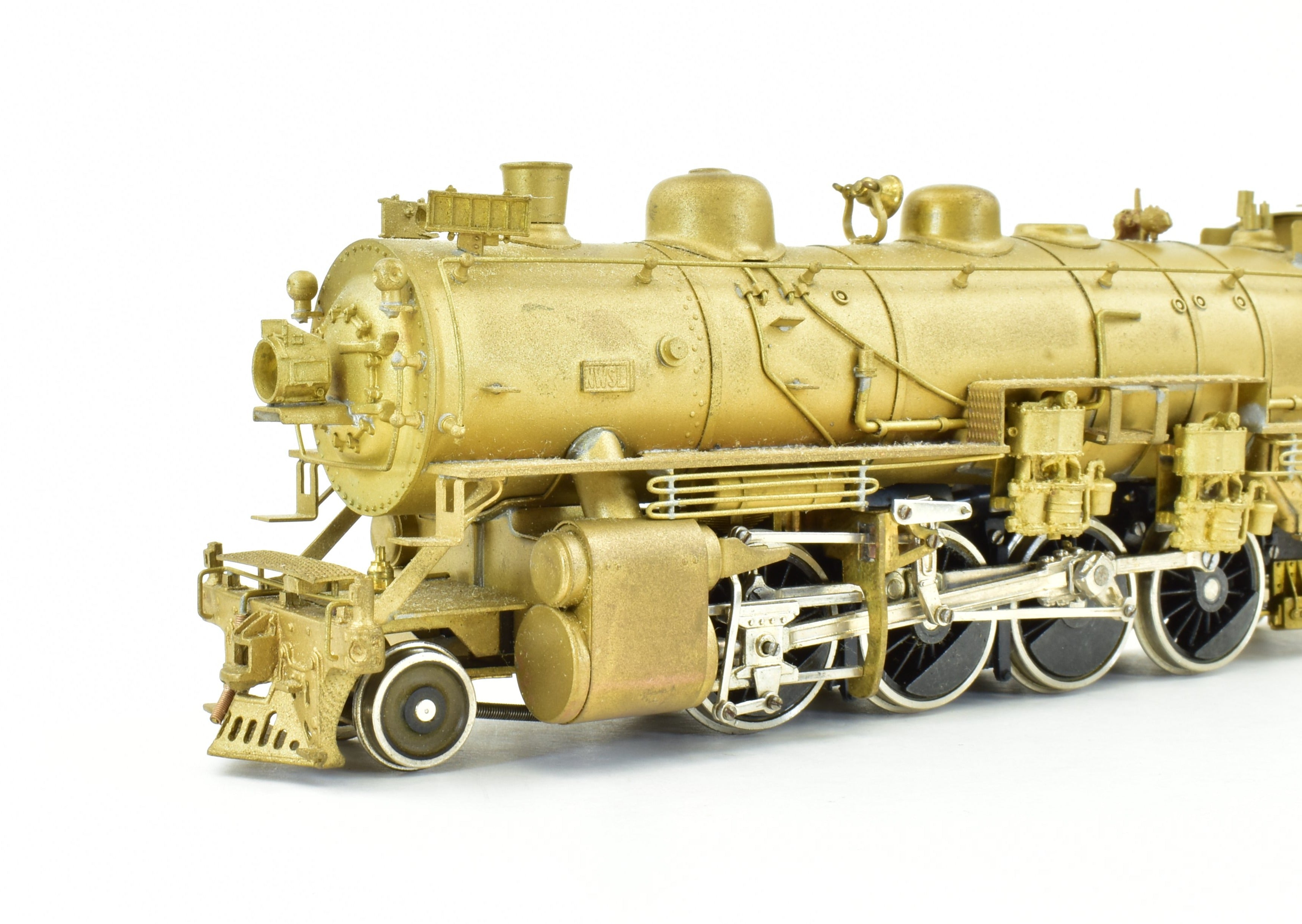 High - Quality HO Scale Brass Model Train of NorthWest Short Line NP - Northern Pacific W - 3 2 - 8 - 2 Mikado