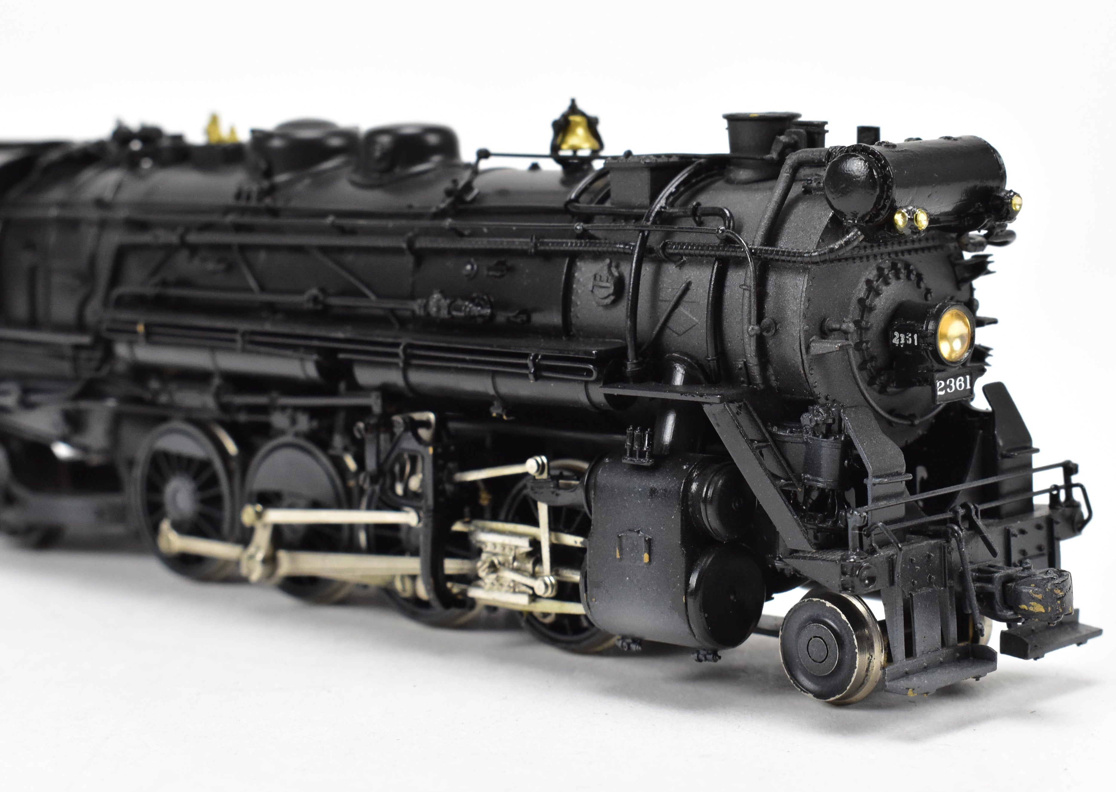 High - Quality HO Scale Brass PFM SKI NYC New York Central H - 10b 2 - 8 - 2 Model Locomotive with Professional Paint No. 2361