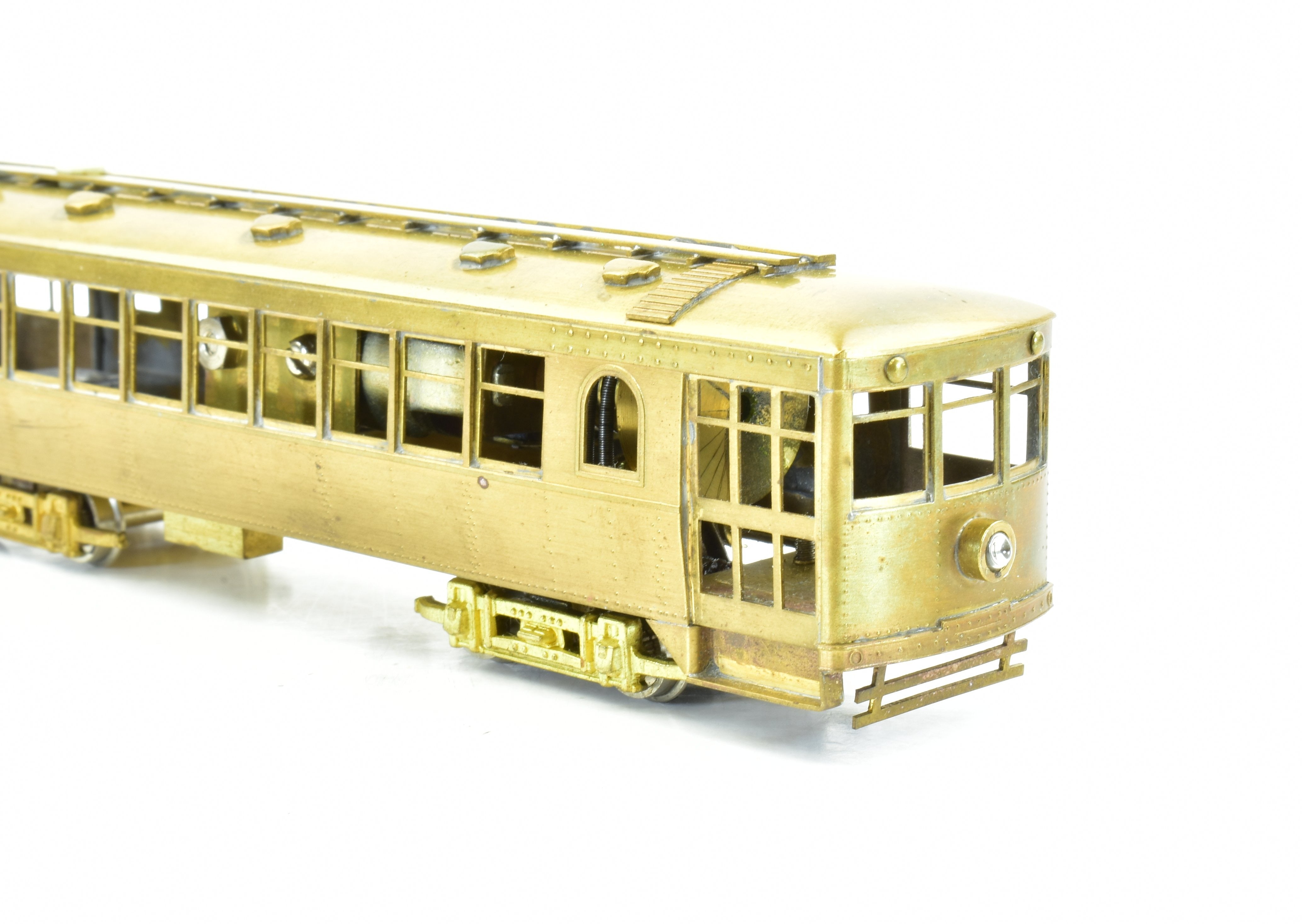 1963 HO Brass Single-Ended Curved Sider Model Tramway of Cincinnati Street Railways