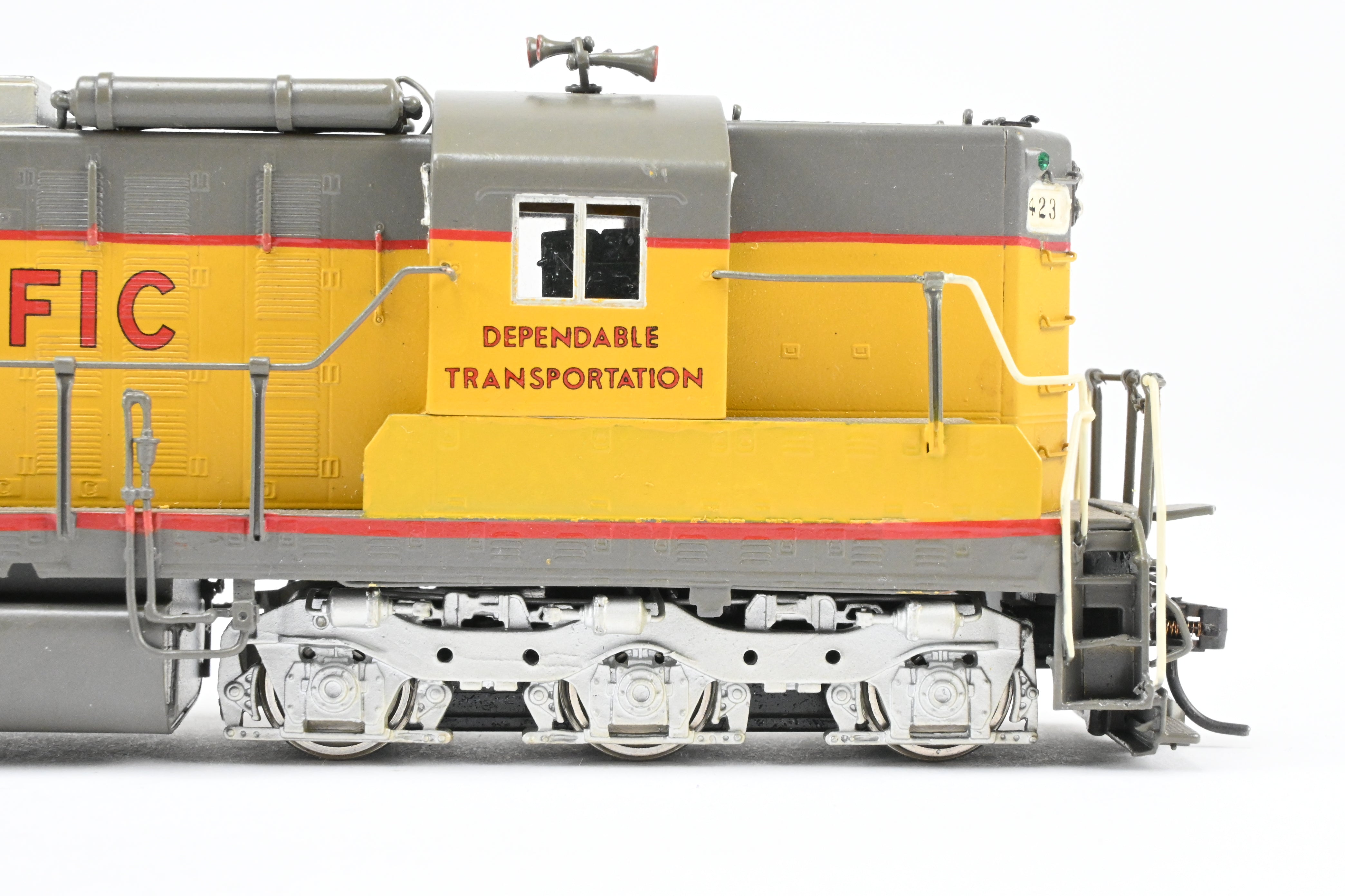 HO Brass Oriental Limited UP EMD SD24 2400 HP High Hood Custom Paint #423