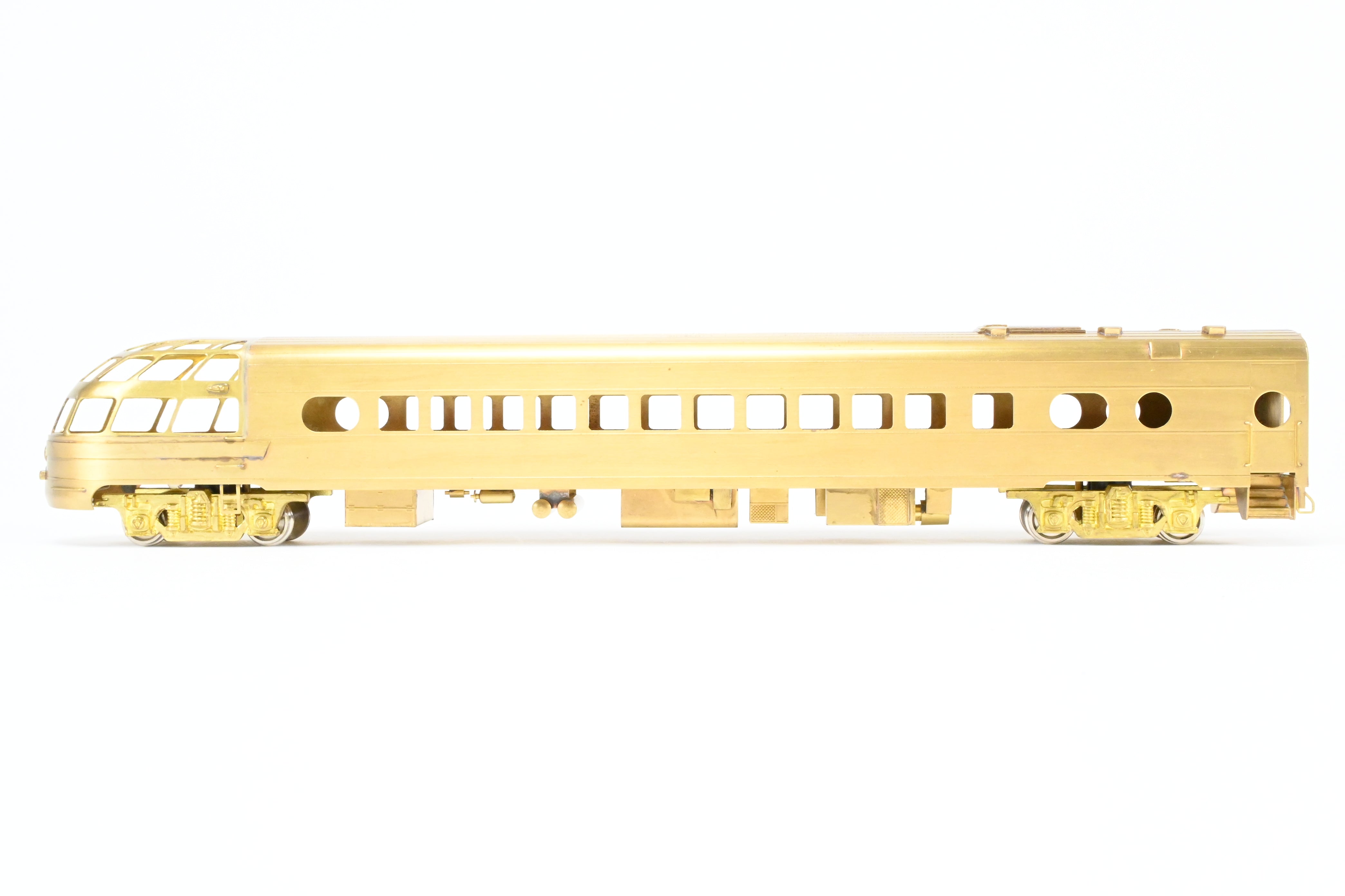 HO Scale Brass Soho Milwaukee Road #186 Rapids Sky Top Lounge Observation Model Train