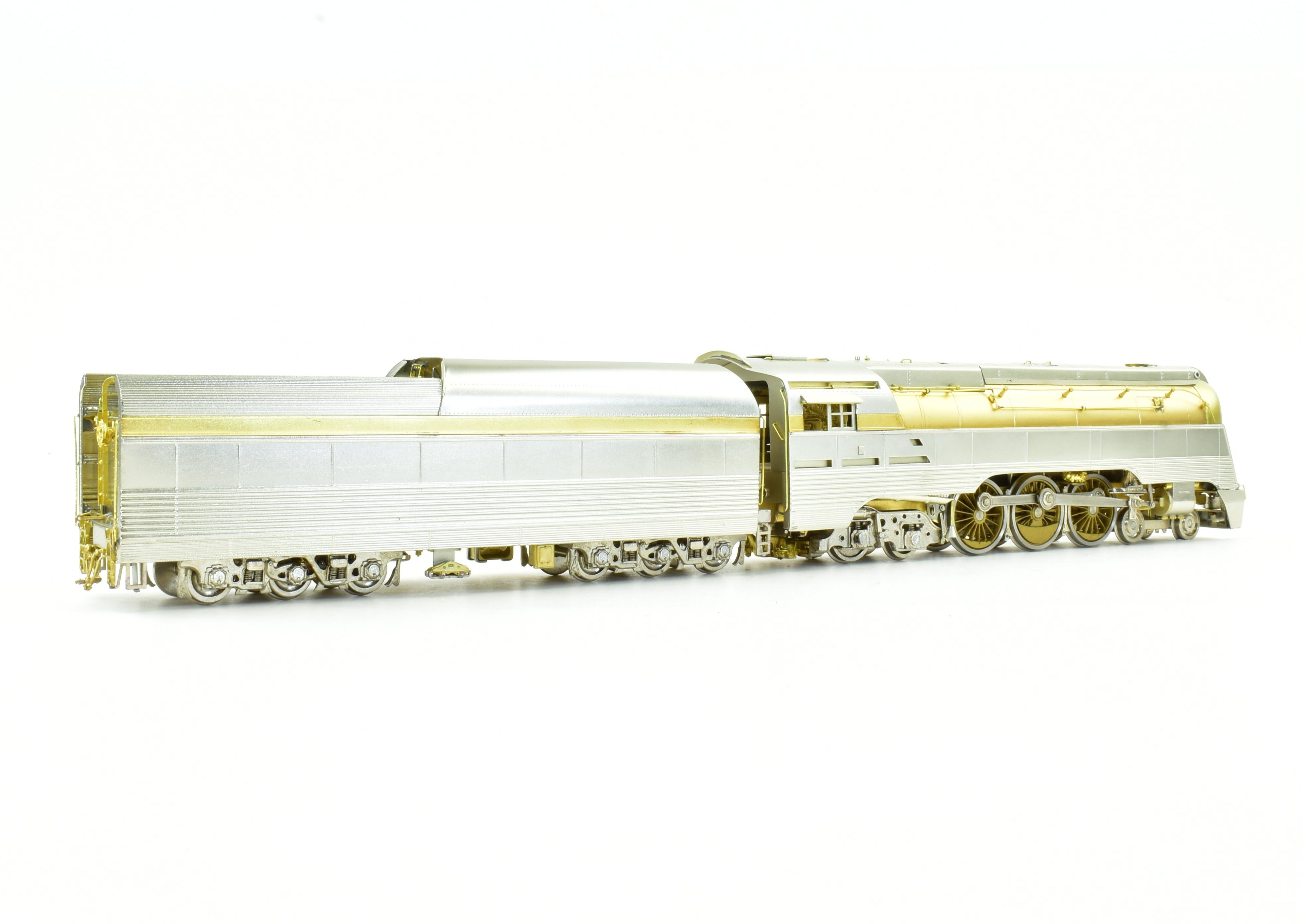 HO Scale Custom Brass Chesapeake & Ohio L-1 4-6-4 Streamlined Hudson Model Locomotive by NJ Custom Brass