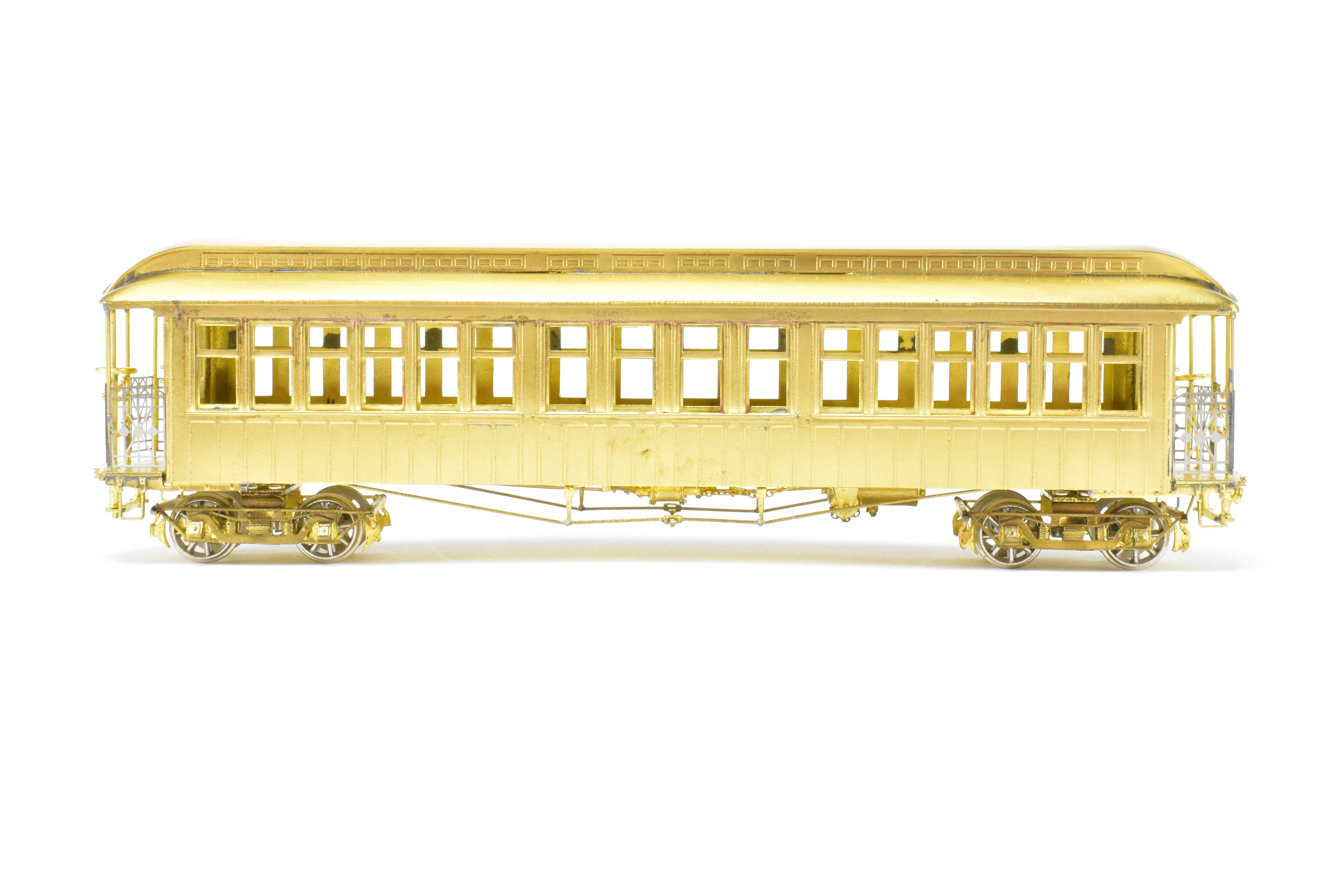 HO Brass MTS Imports Manhattan Elevated & C&SSRT Unpowered Elevated Car, Like New