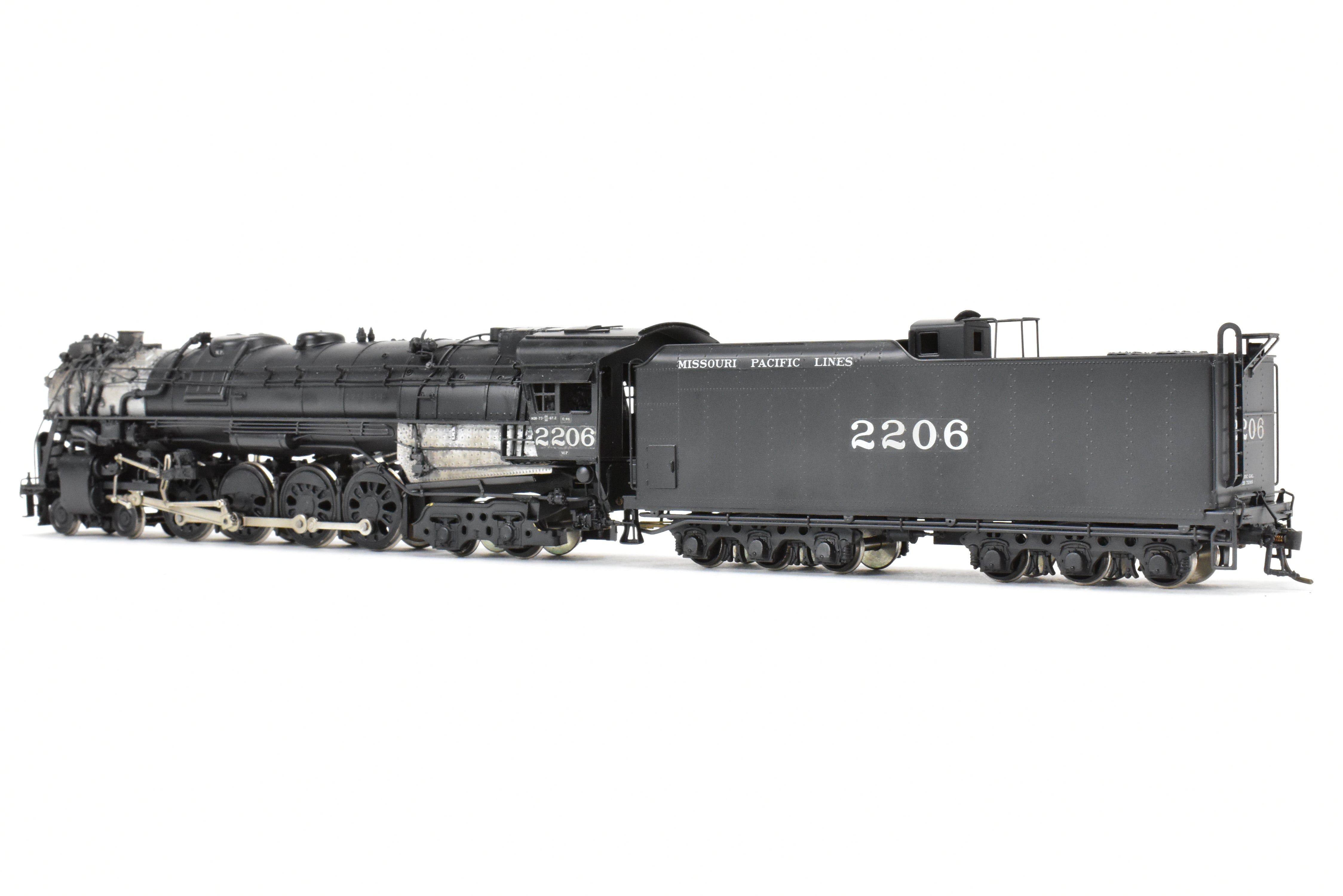HO Brass PFM - Fujiyama Missouri Pacific 4-8-4 2200 Class #2206 Custom Painted by Joe G. Collias