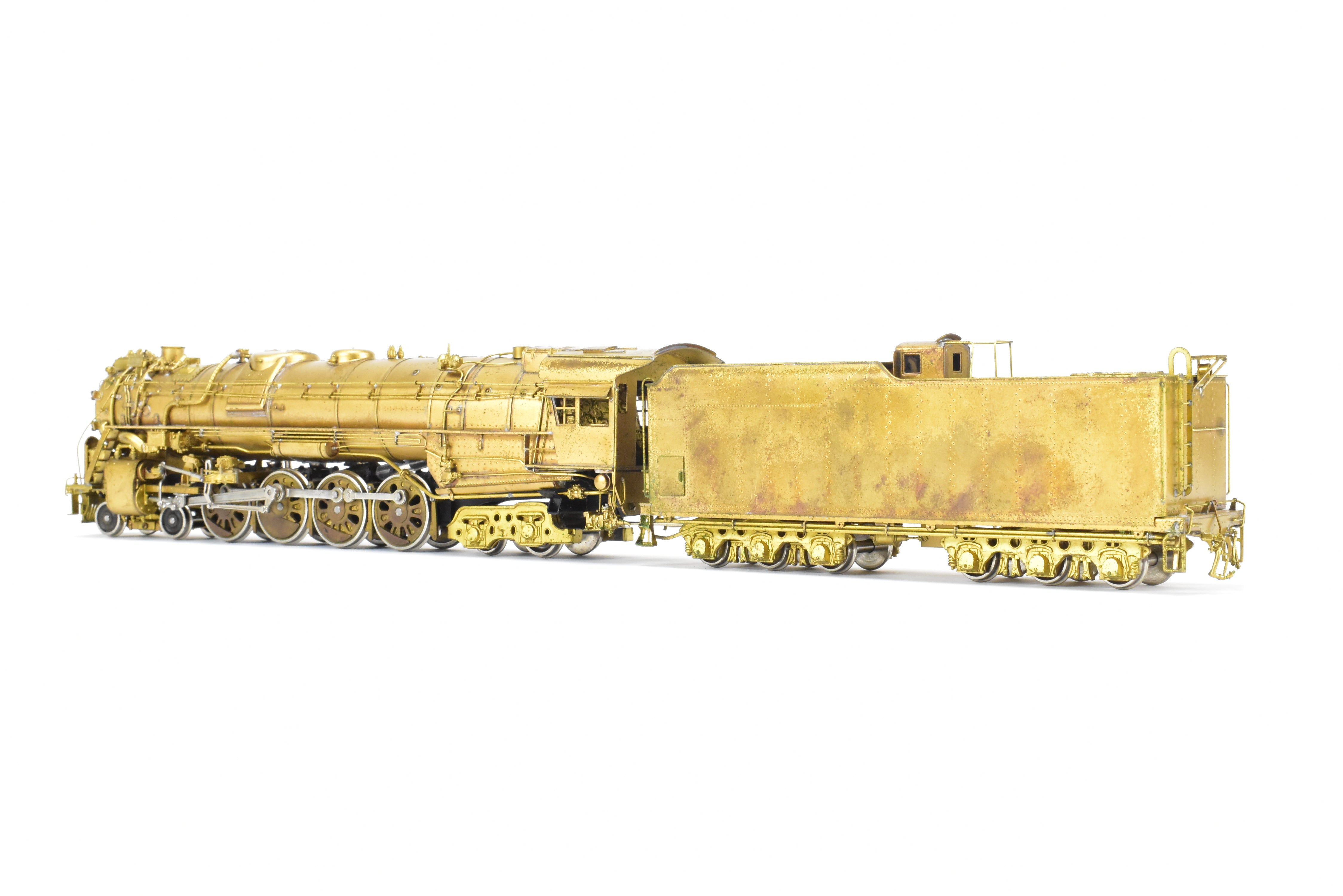HO Scale Brass PFM - Fujiyama Missouri Pacific 4-8-4 2200 Class Steam Locomotive Model - As Is Condition