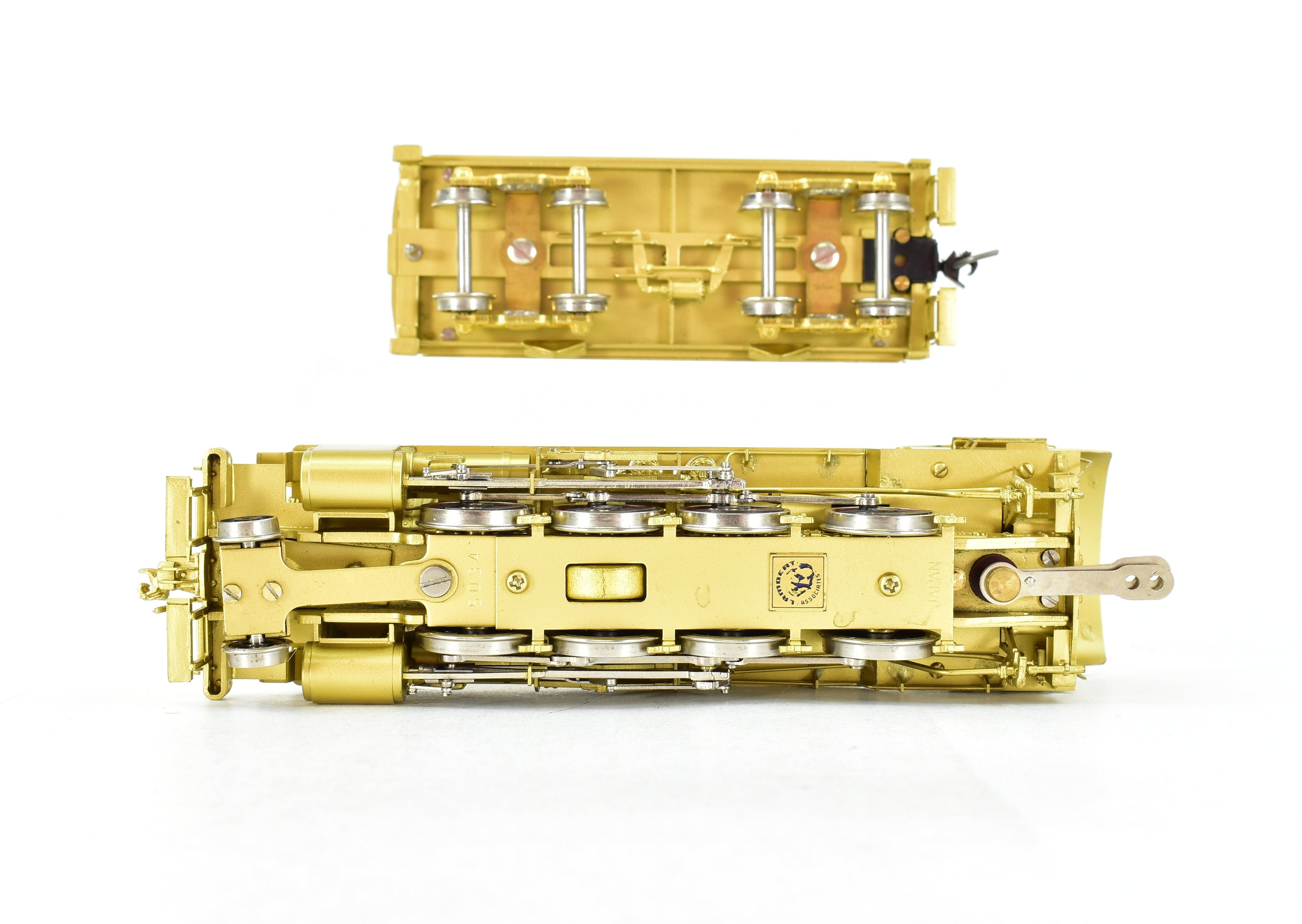 HO Scale Brass Model Train - Lambert Associates Baltimore & Ohio Class E - 24A 2 - 8 - 0 Consolidation Locomotive