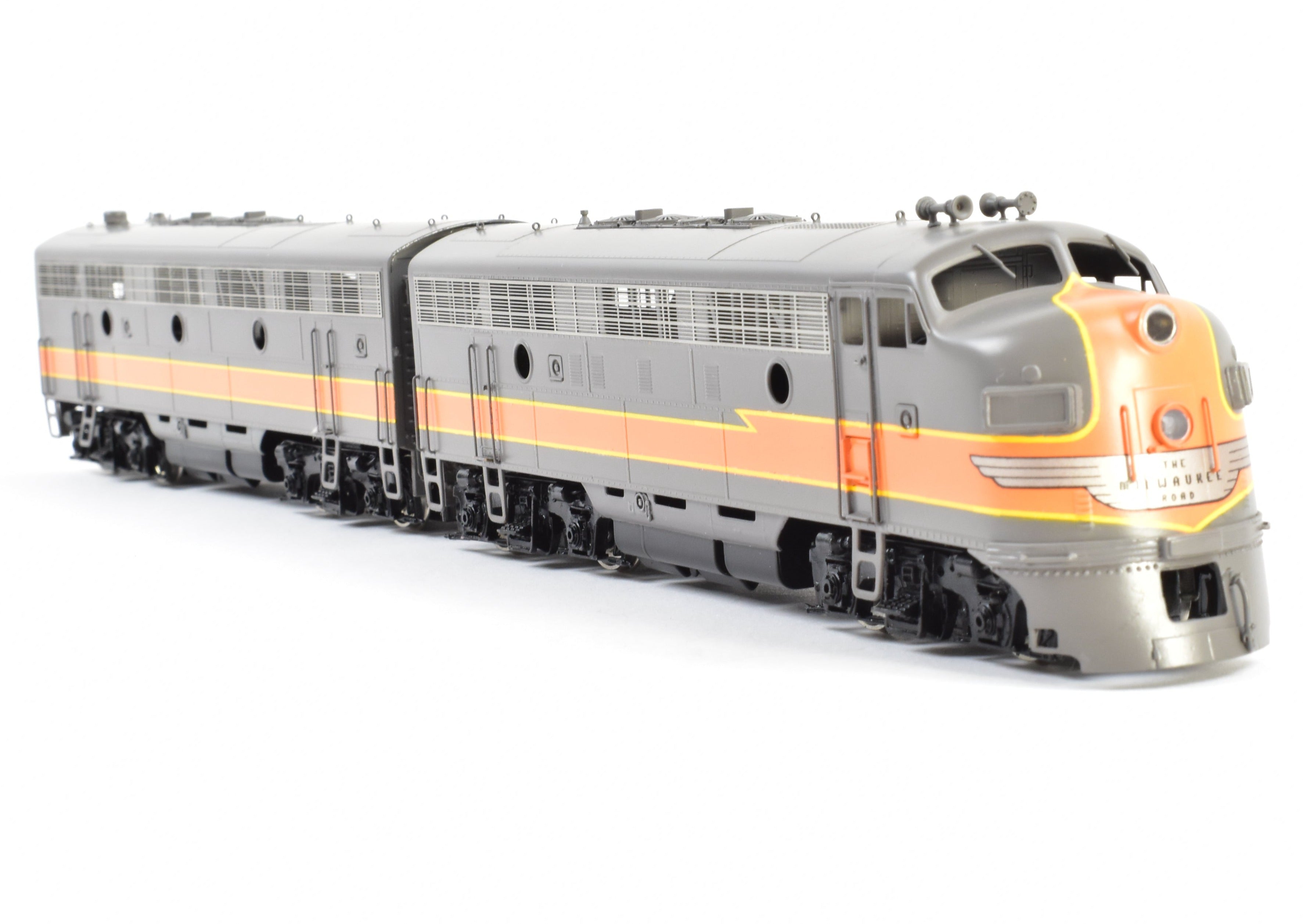 HO Brass Oriental Limited Milwaukee Road EMD F3A/F3B Un-numbered Lettered Models
