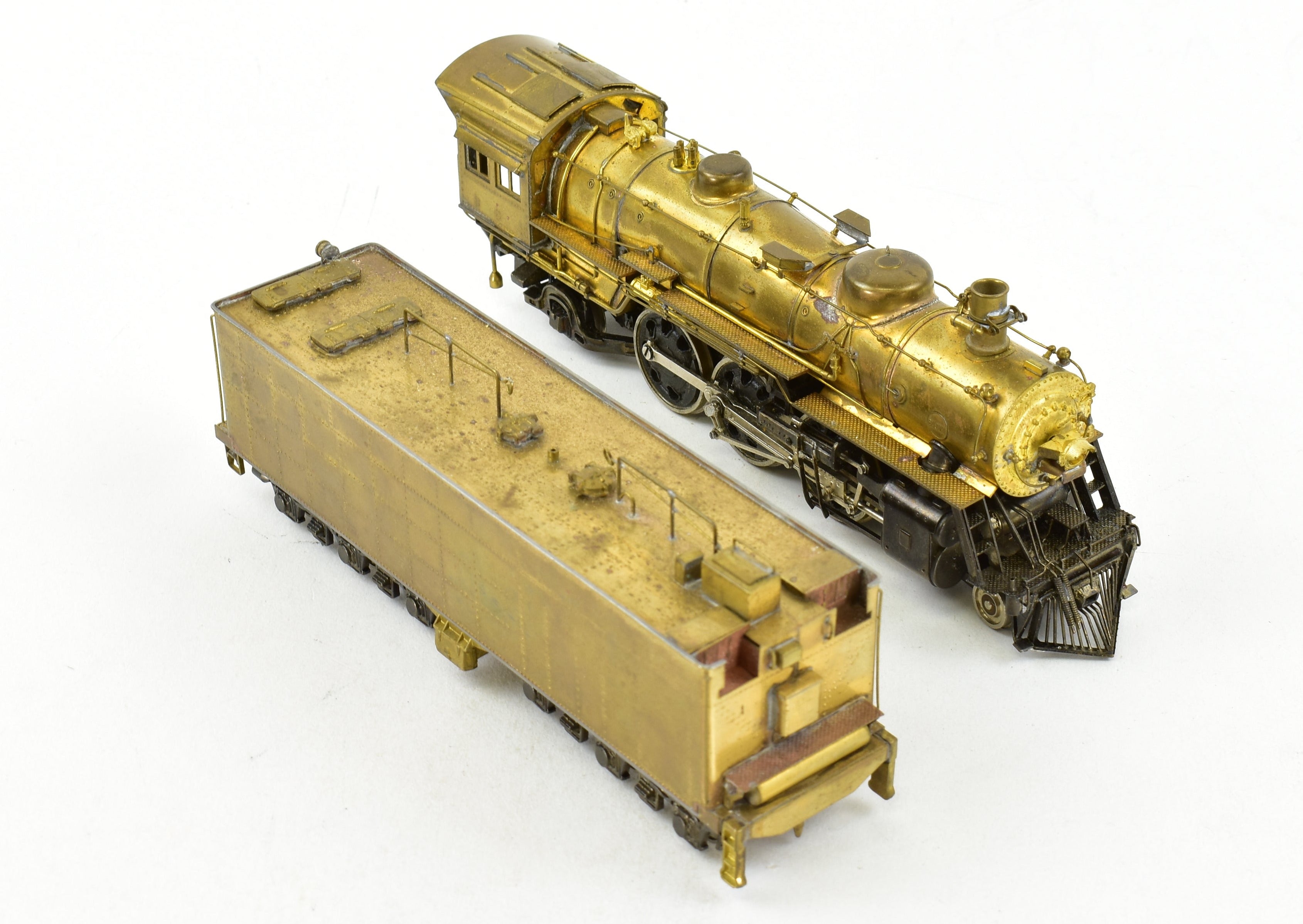 HO Scale Brass Max Gray ATSF - Santa Fe 4-6-2 Heavy Pacific Model Train