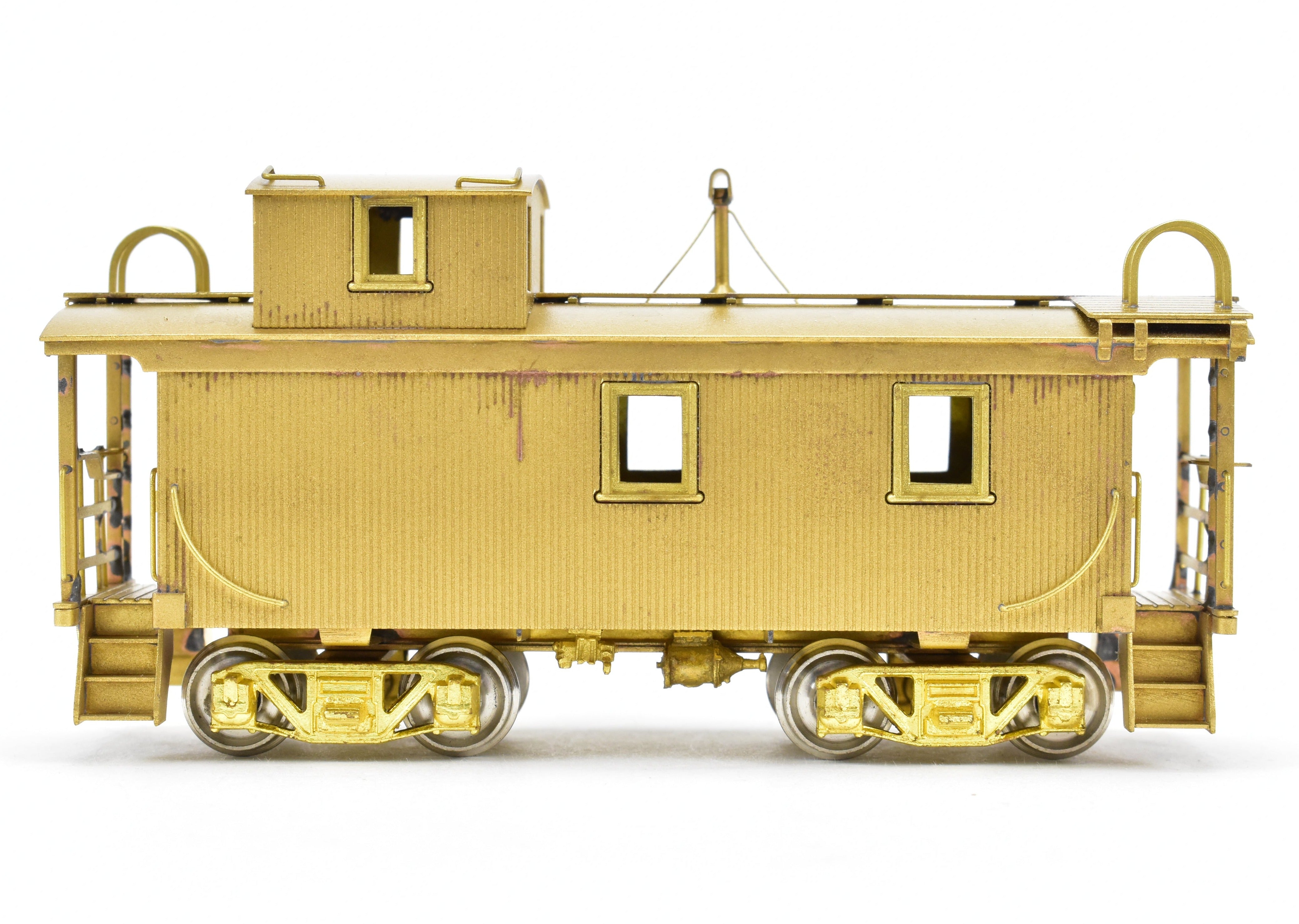 HO Brass Northwest Short Line & Northern Pacific 1700 Series Wood Caboose Model
