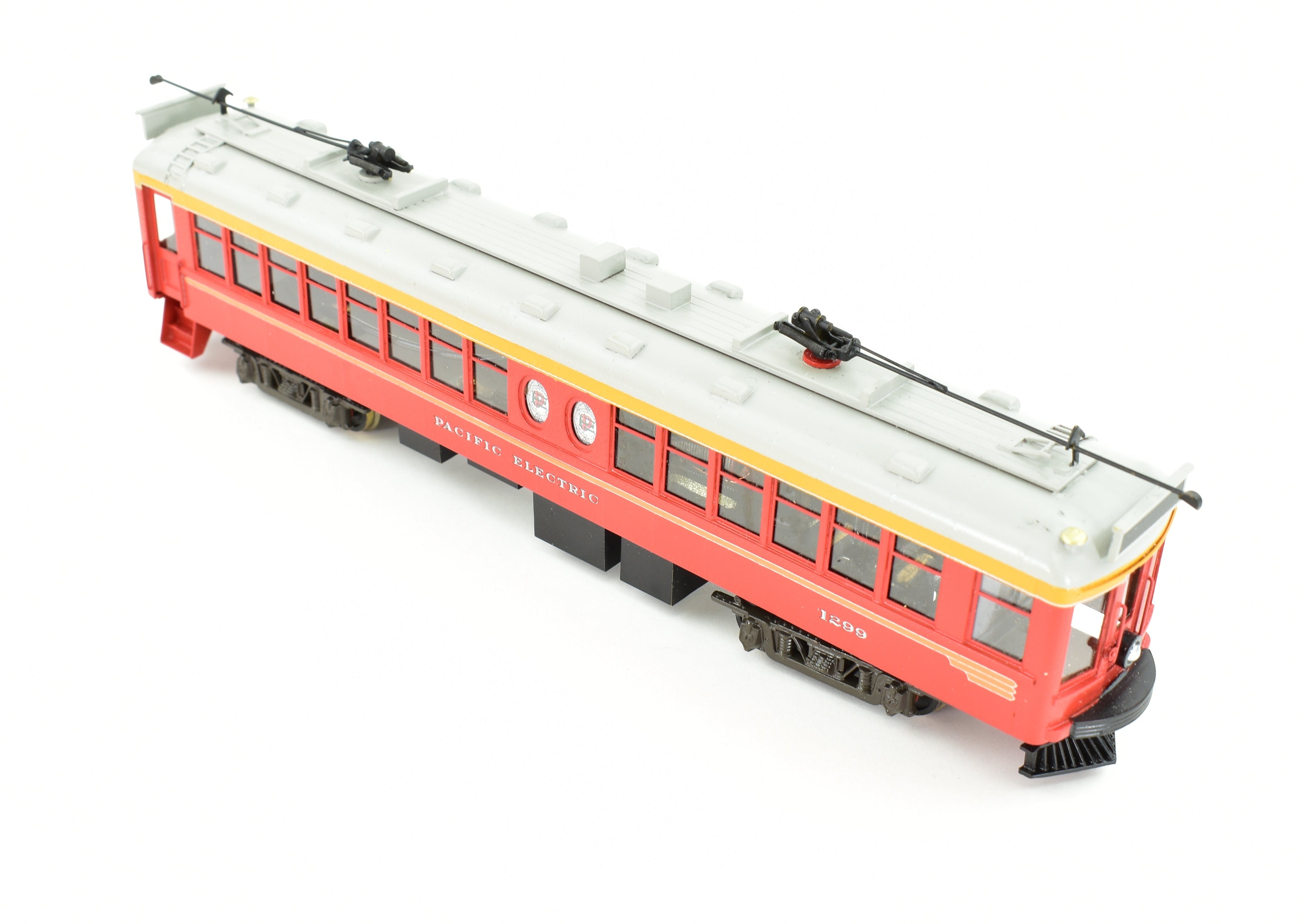 High - Quality HO Scale Brass Suydam Pacific Electric Steel Business Car Model #1299 Professionally Painted and Finished, Presented in ReBoxx Packaging