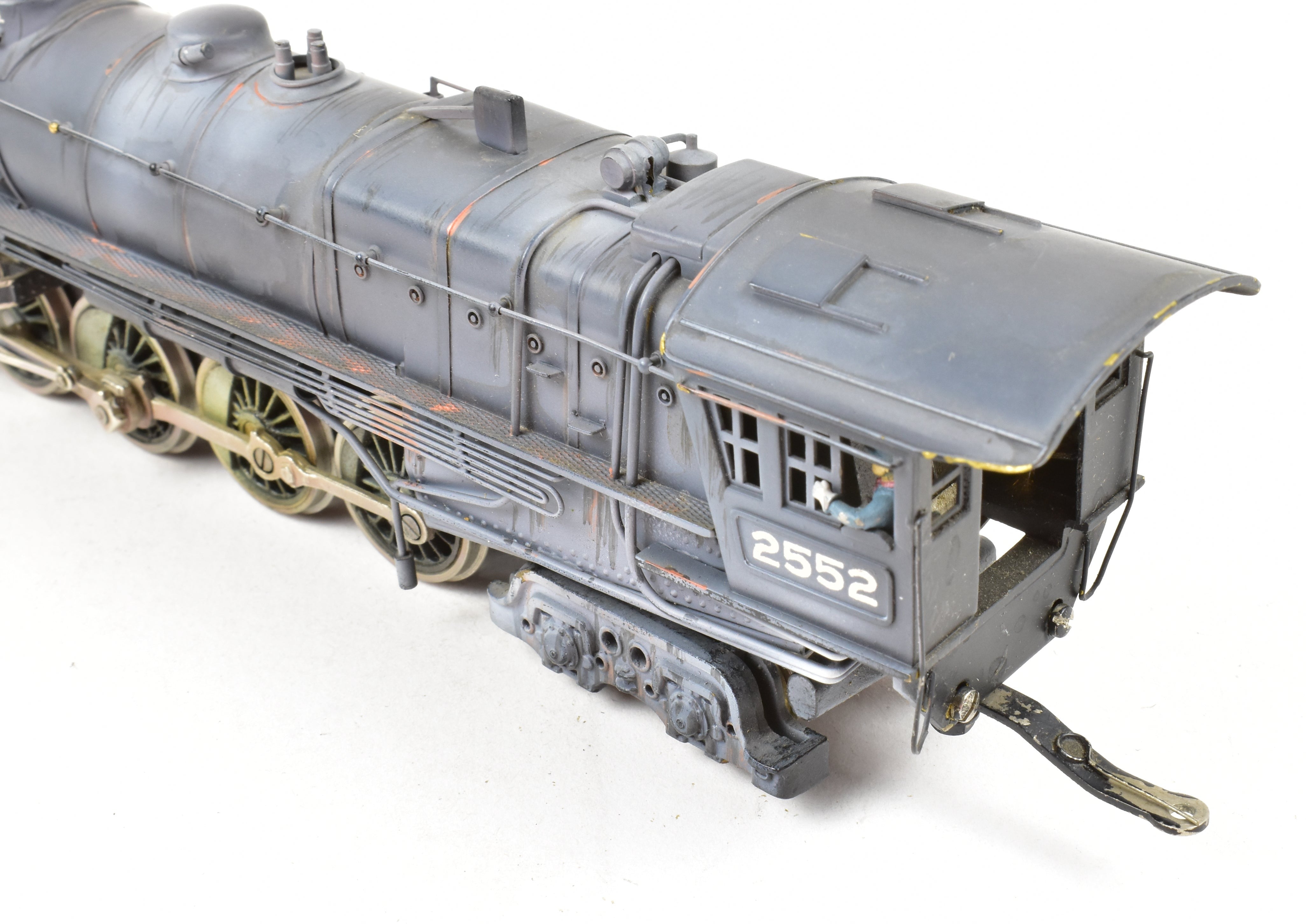HO Scale Brass PFM - Tenshodo GN - Great Northern 4-8-4 Class S-1 Steam Locomotive Model with 1970 Run Factory Paint and Heavy Custom Weathering