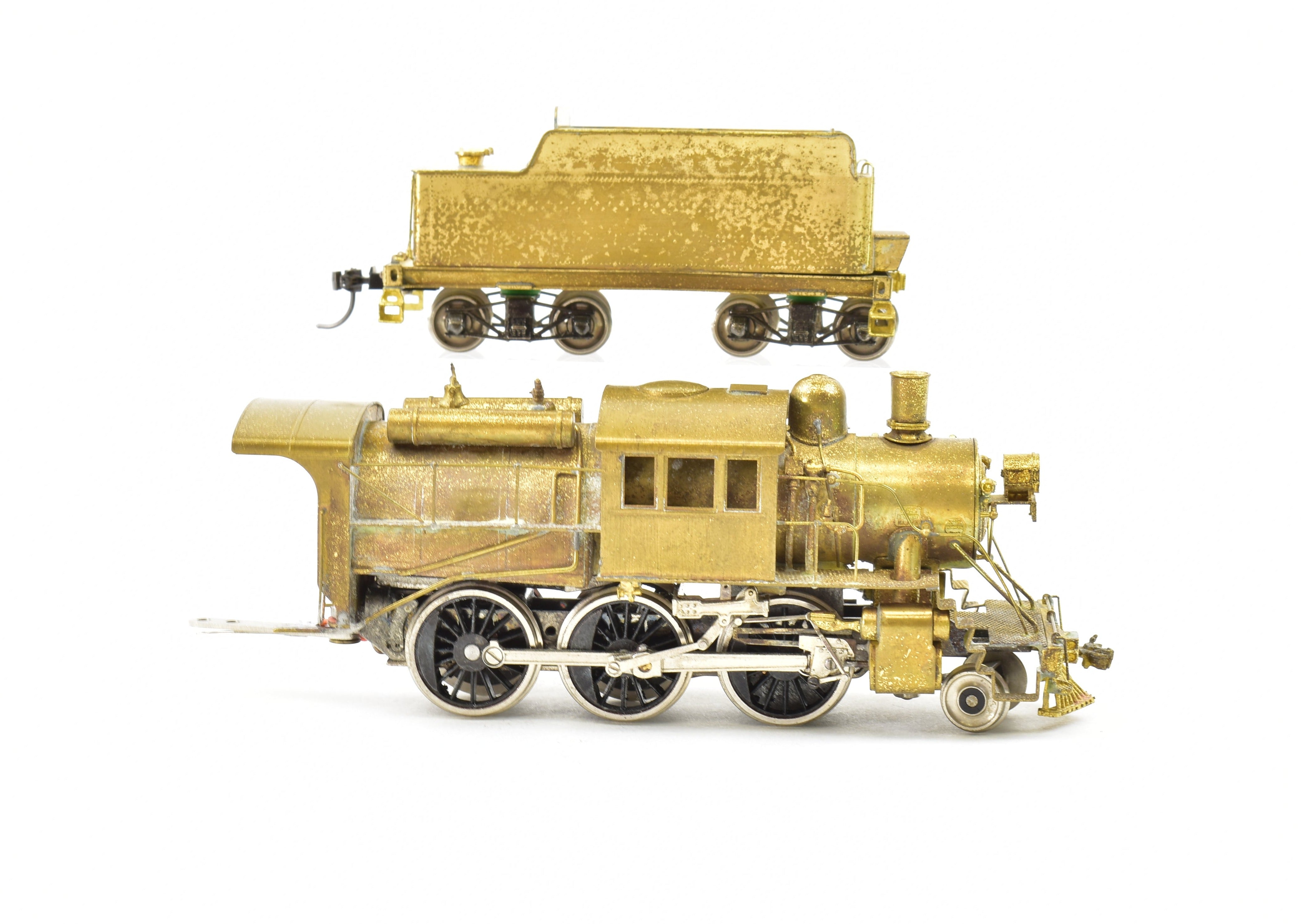 HO Scale Brass Nickel Plate Products (NPP) - New York Ontario & Western Class U 2-6-0 Mogul Camelback Model Train without Original Box