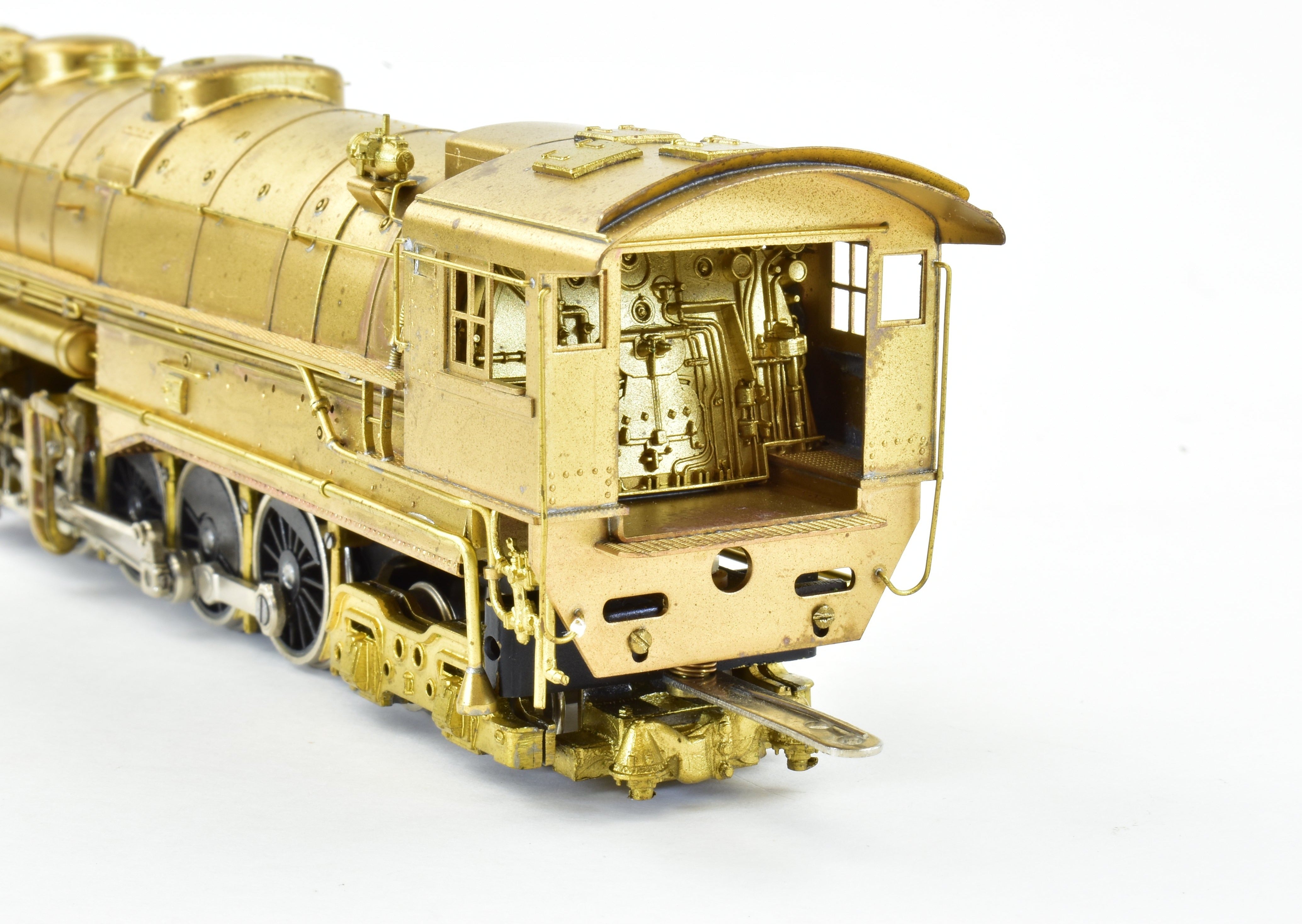HO Scale Brass Model Train - PFM Fujiyama Northern Pacific Class Z - 5 2 - 8 - 8 - 4 Locomotive from 1969 Run with Crown Design