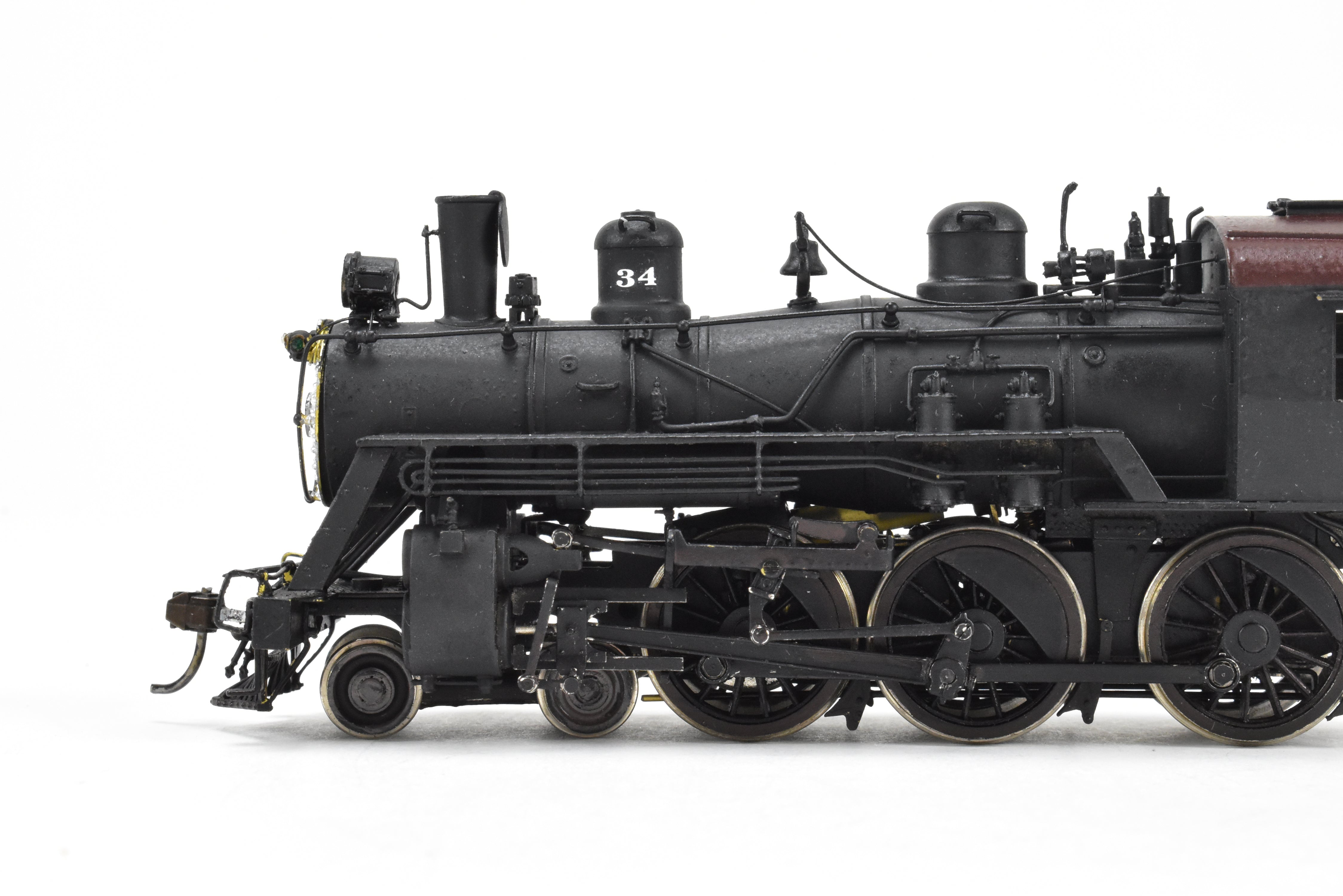 HO Brass PFM Samhongsa 4-6-0 Ten Wheeler CP Red Island #34 Coal Tender Model