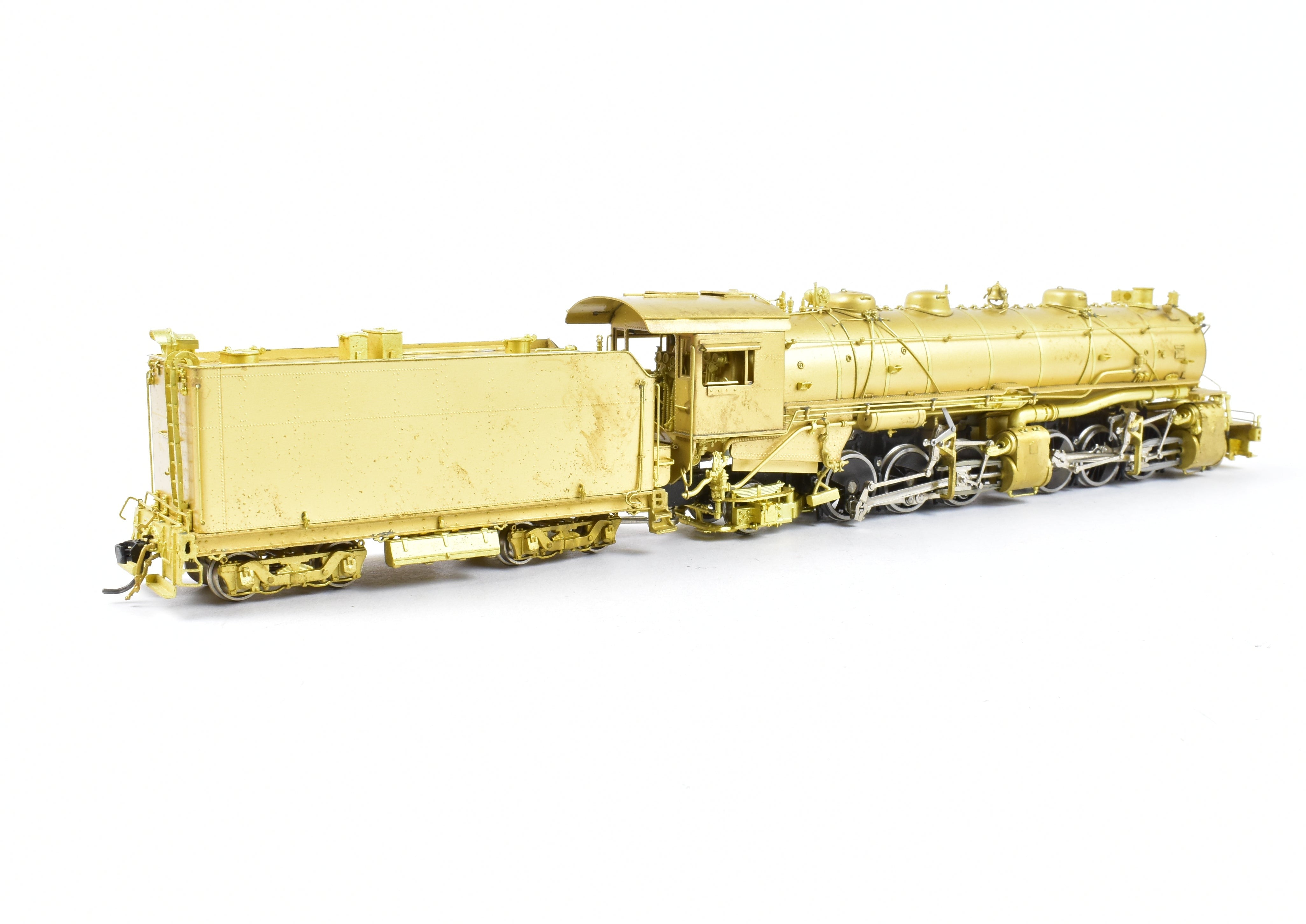 HO Scale Brass Nickel Plate Products - Southern Pacific 2-6-6-2 MM-3 Model Train with Nickel Plating