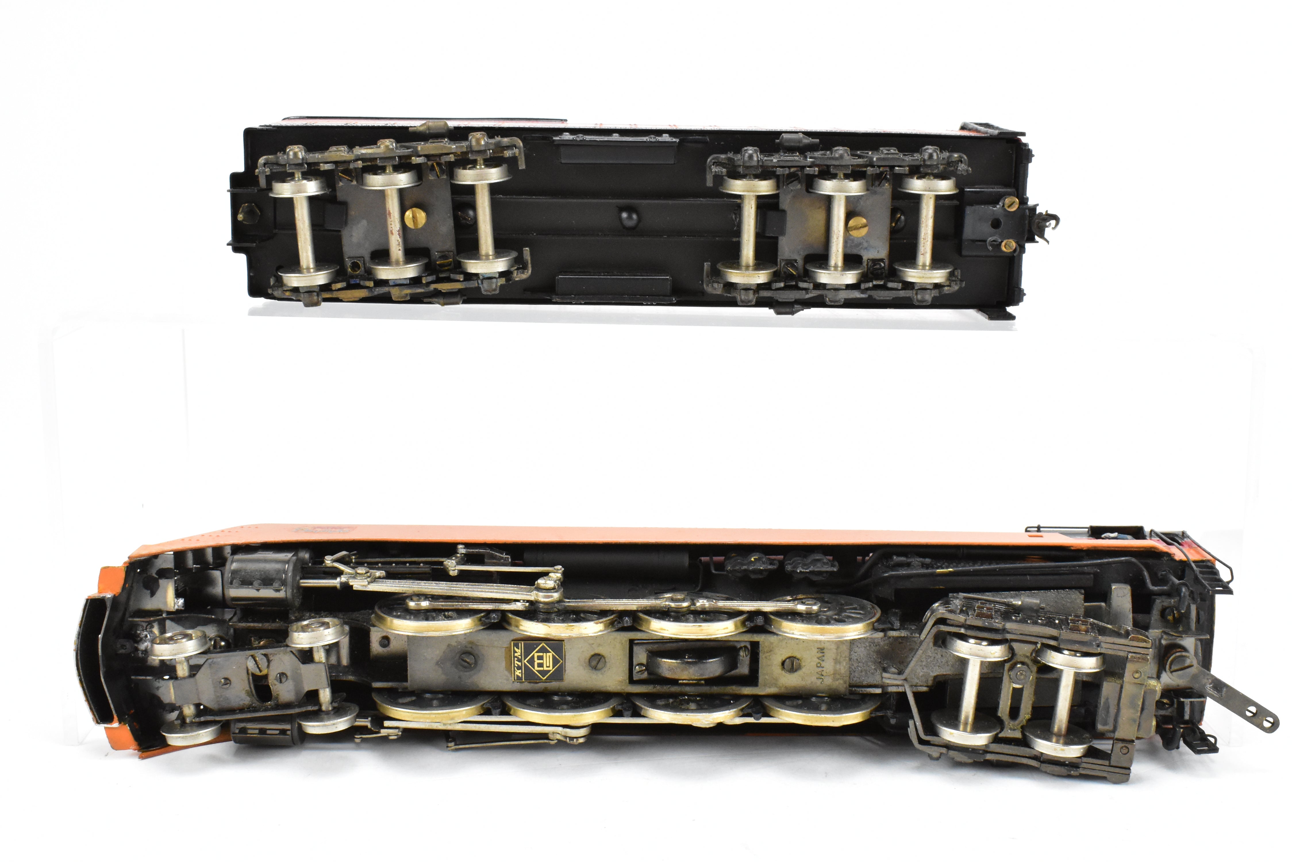 HO Scale Brass Model Train - Max Gray SP Southern Pacific Class GS - 4 4 - 8 - 4 Skirted CP Daylight Locomotive #4454