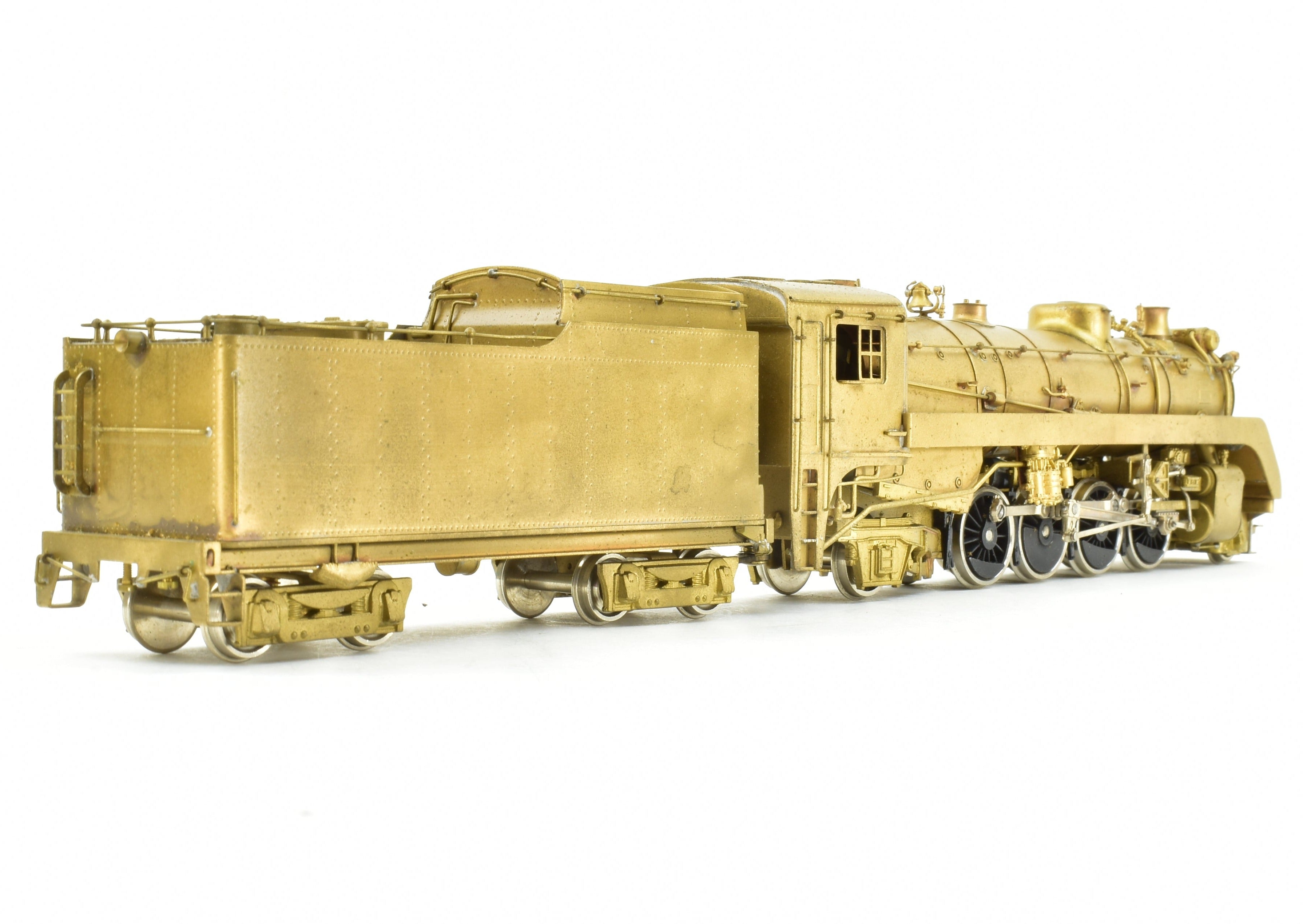 High - Quality HO Scale Brass PFM - Toby Canadian Pacific Railway 2 - 8 - 2 Class P - 2J Mikado Model for Railway Enthusiasts