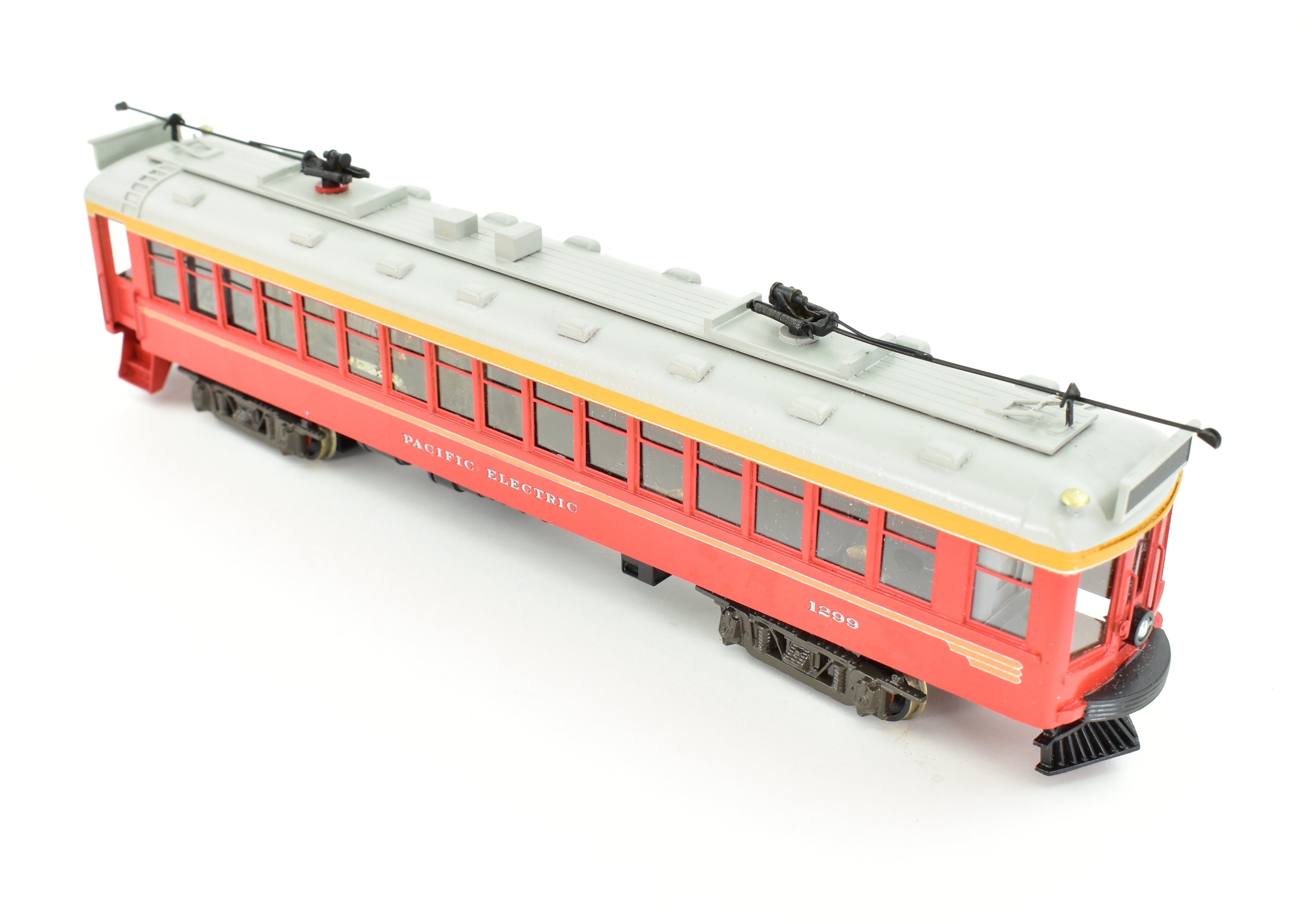 High - Quality HO Scale Brass Suydam Pacific Electric Steel Business Car Model #1299 Professionally Painted and Finished, Presented in ReBoxx Packaging