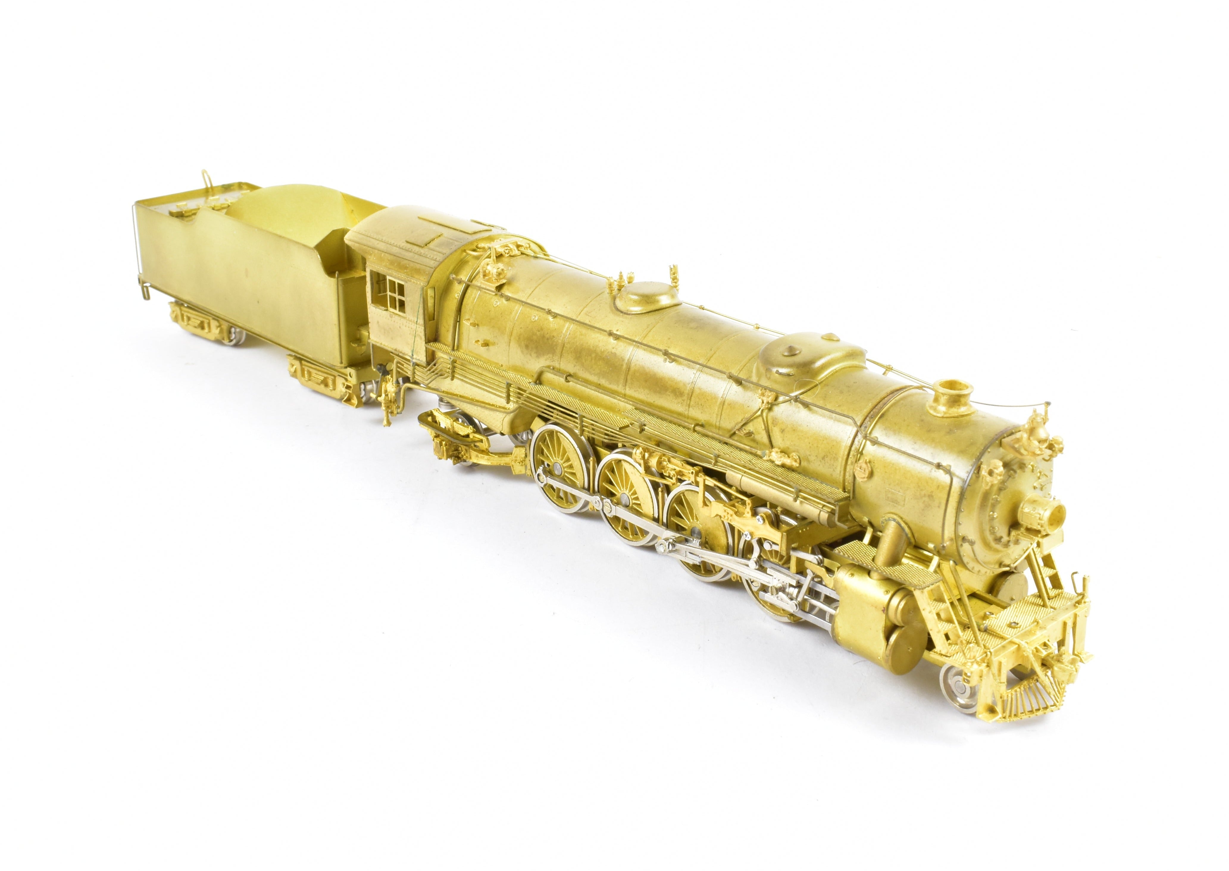 HO Scale Brass Model of Sunset Models' USRA (United States Railway Administration) Heavy 4 - 8 - 2 Mountain Locomotive