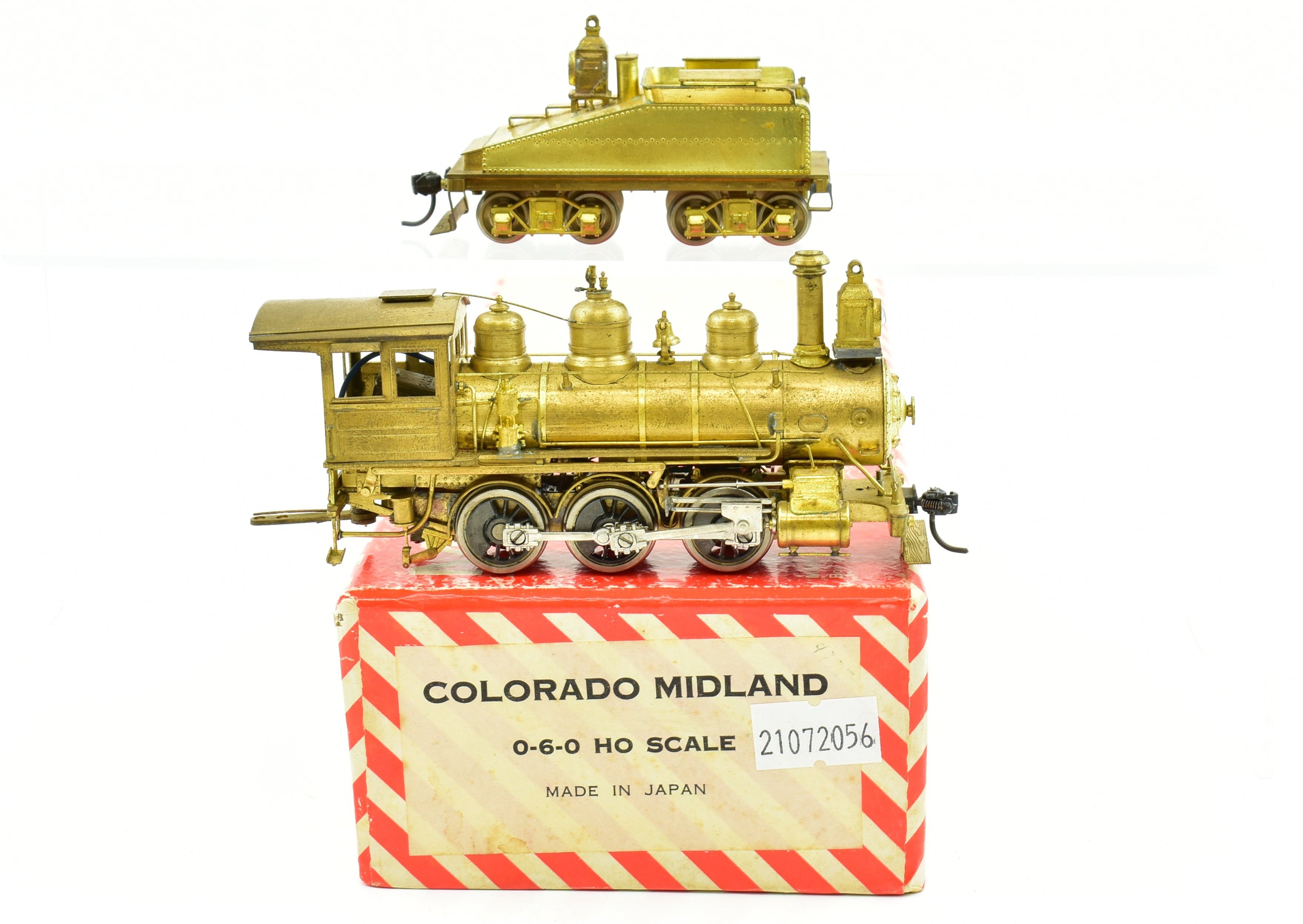 HO Scale Brass Colorado Midland 0-6-0 Model from Model Engineering Works