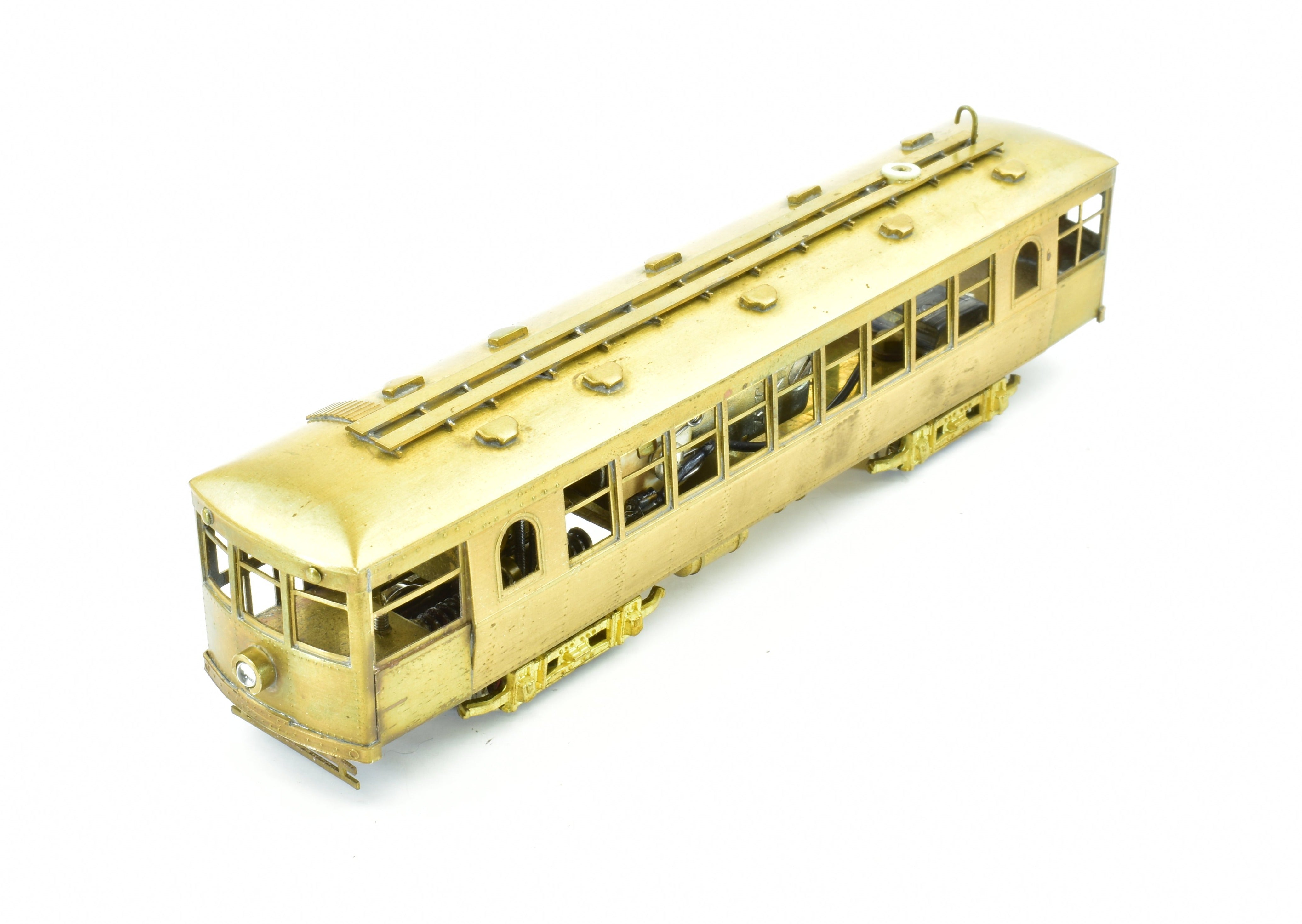 1963 HO Brass Single-Ended Curved Sider Model Tramway of Cincinnati Street Railways