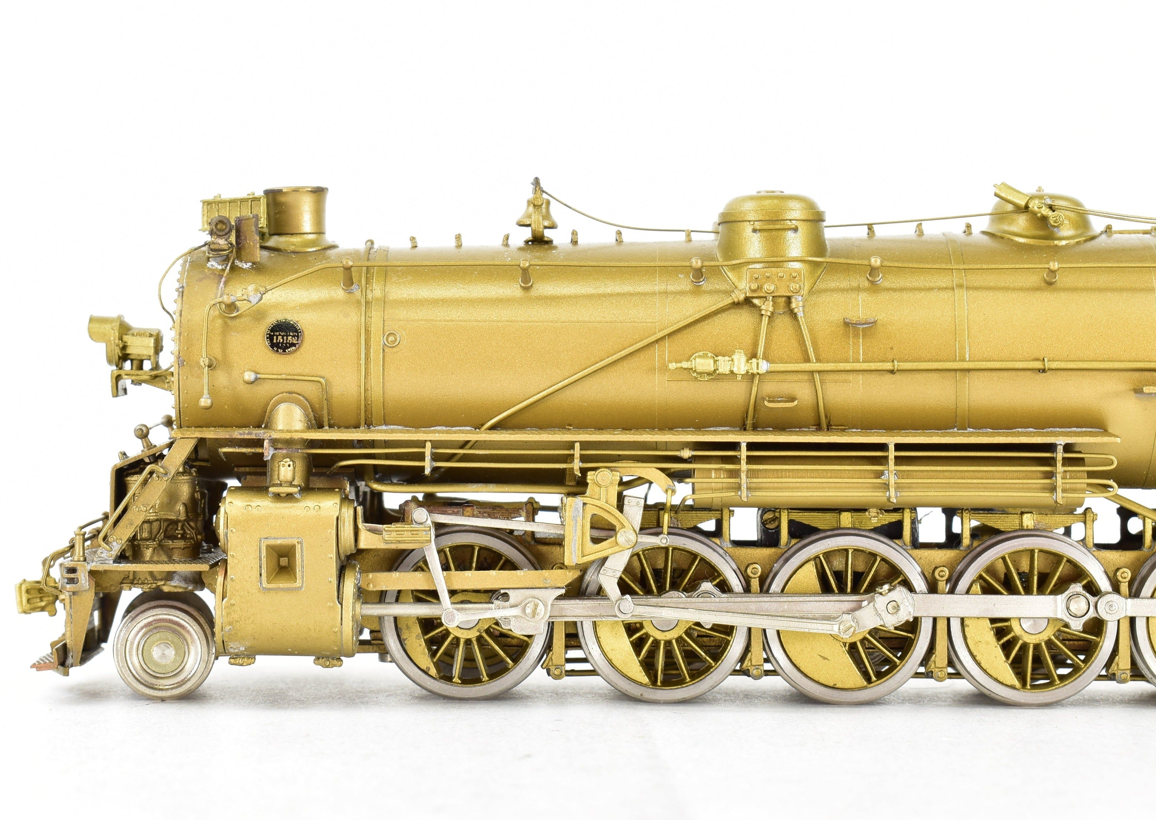 HO Scale Brass Model Train - Chesapeake & Ohio Class B-1 2-10-2 with Pumps on Pilot by NJ Custom Brass