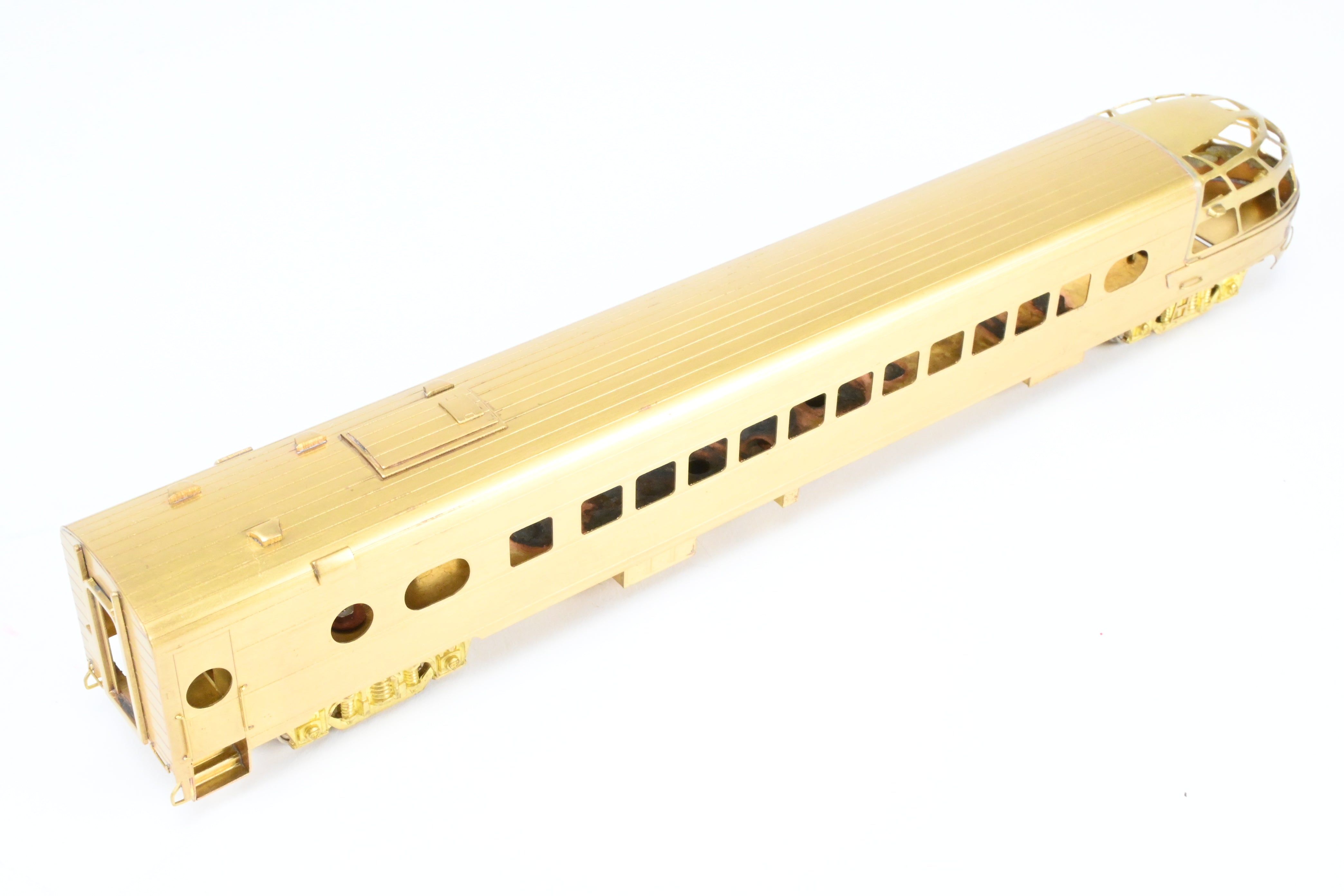 HO Scale Brass Soho Milwaukee Road #186 Rapids Sky Top Lounge Observation Model Train