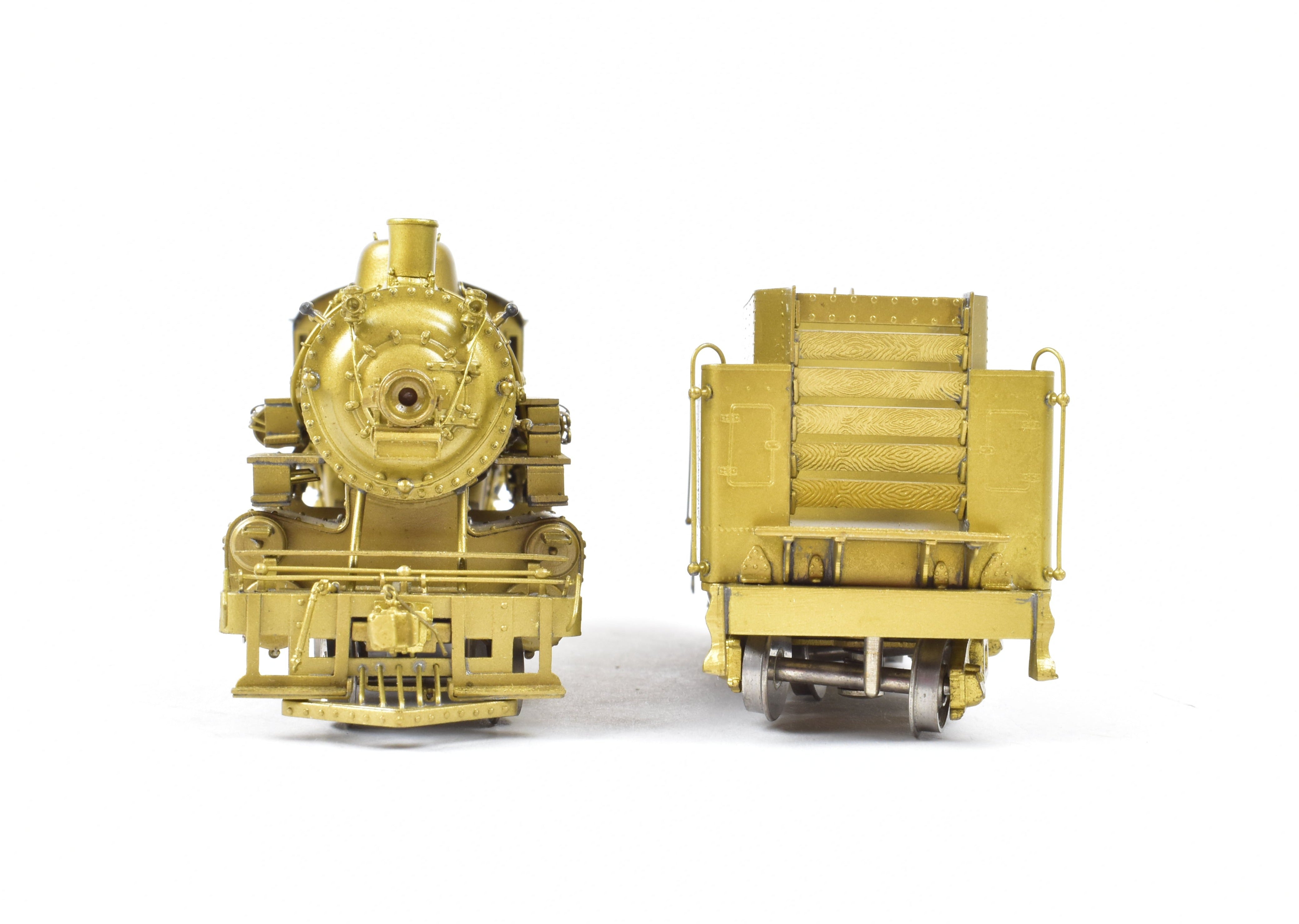 HO Scale Brass Model Train - NorthWest Short Line MILW - Milwaukee Road Class K - 1 2 - 6 - 2 Prairie Locomotive Replica