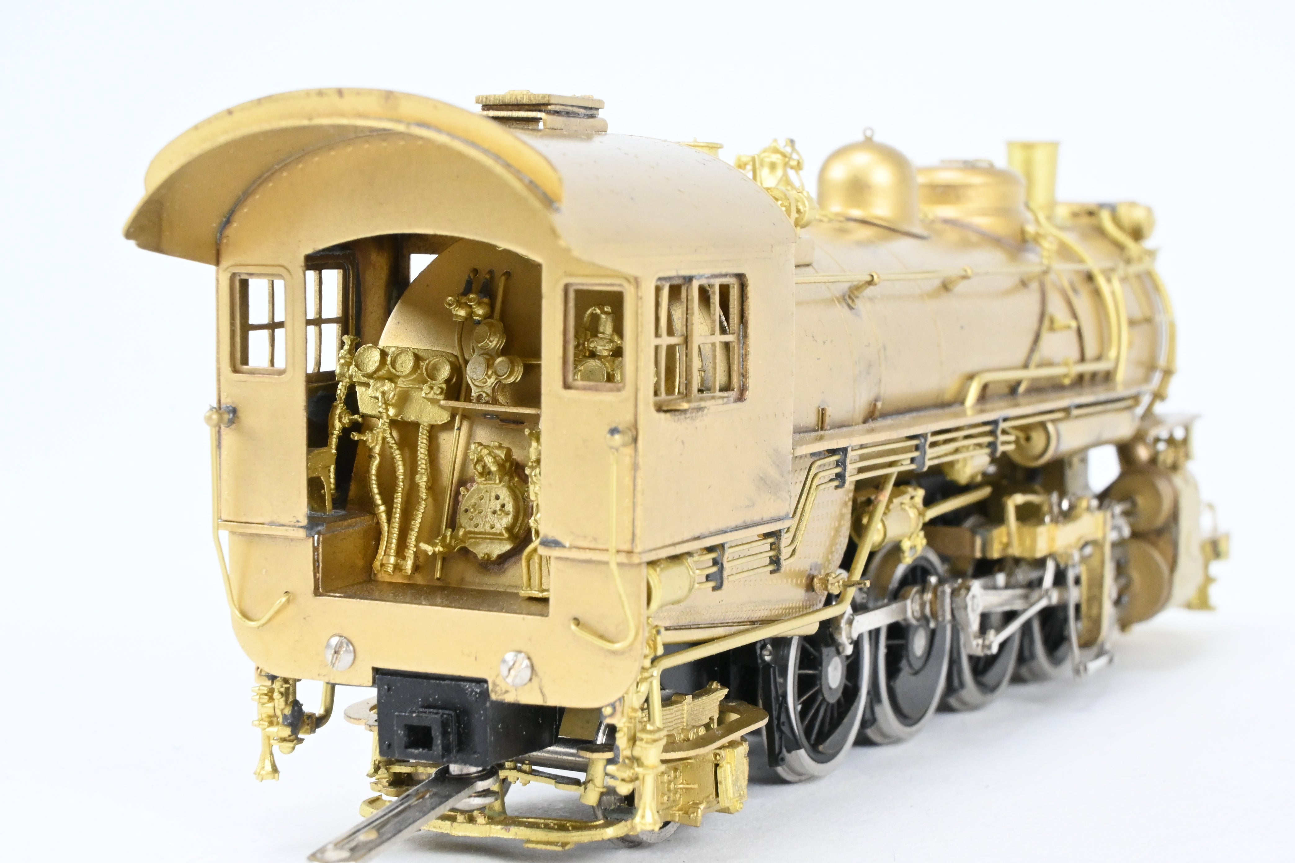 HO Scale Brass Nickel Plate Products (NPP) Erie Railroad N-1 Class 2-8-2 Mikado Steam Locomotive Model - Version 2