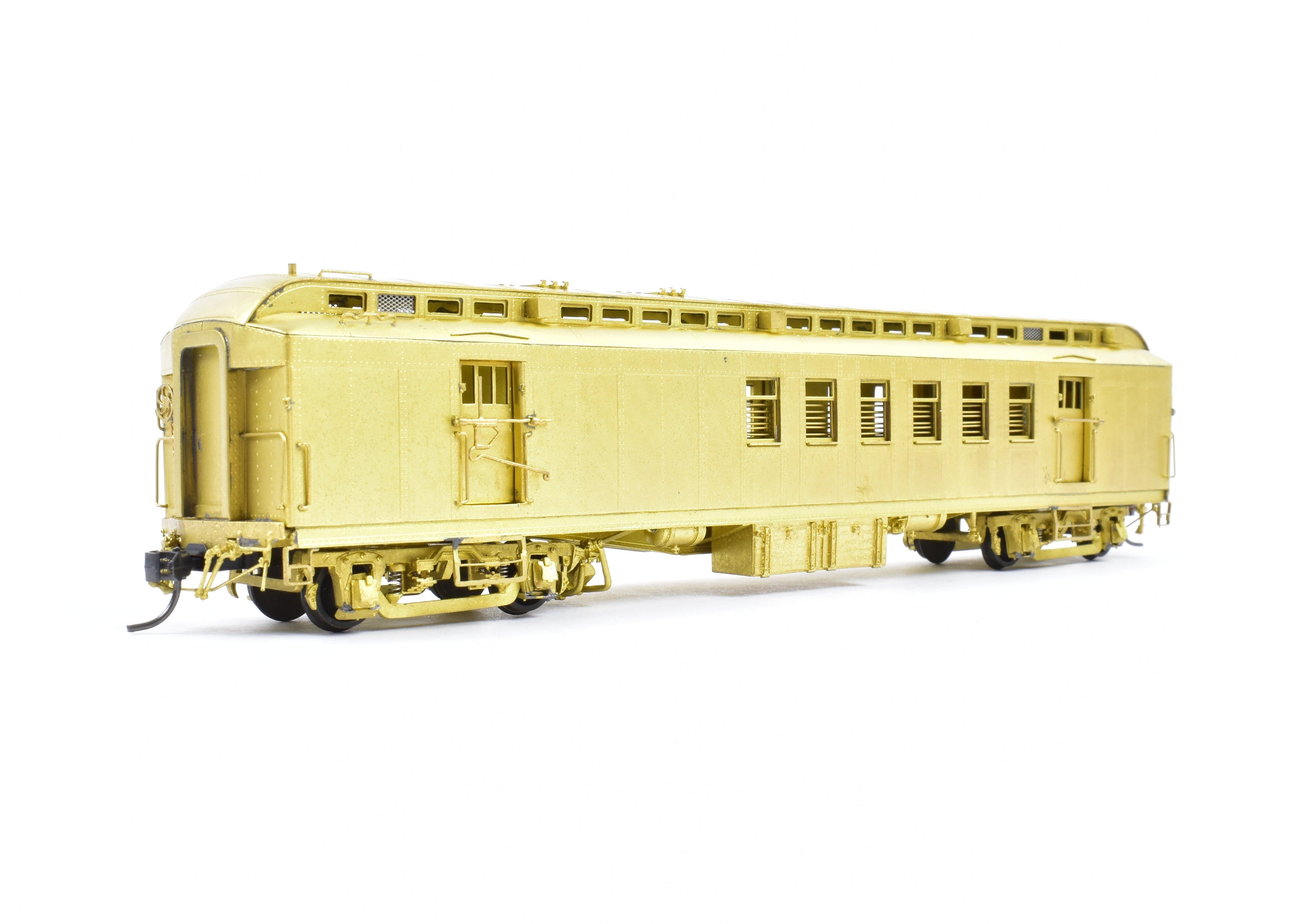 HO Scale Brass ATSF - Santa Fe Heavyweight RPO #60 - 69 with Skylight by Pecos River
