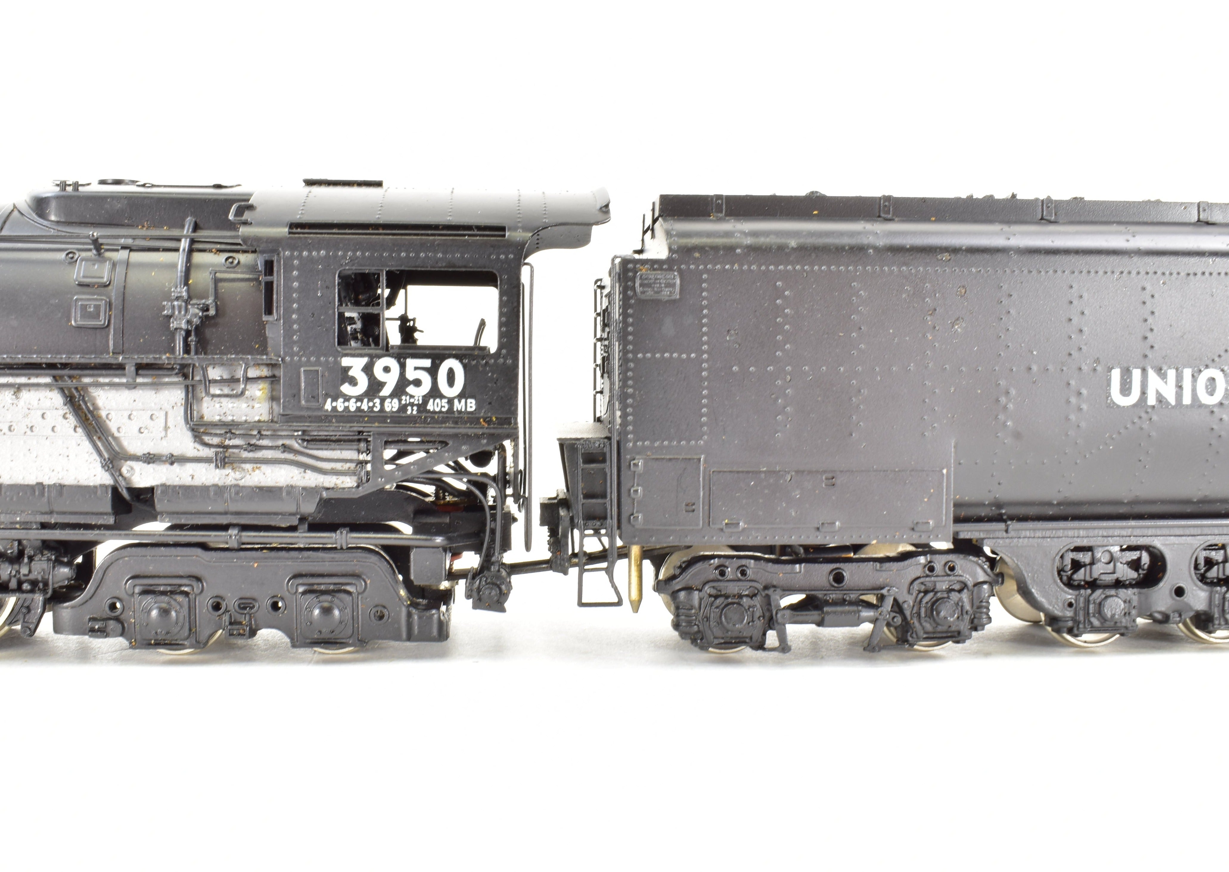 HO Scale Brass PFM - Tenshodo Union Pacific 4-6-6-4 Challenger 1975 Crown Steam Locomotive Model