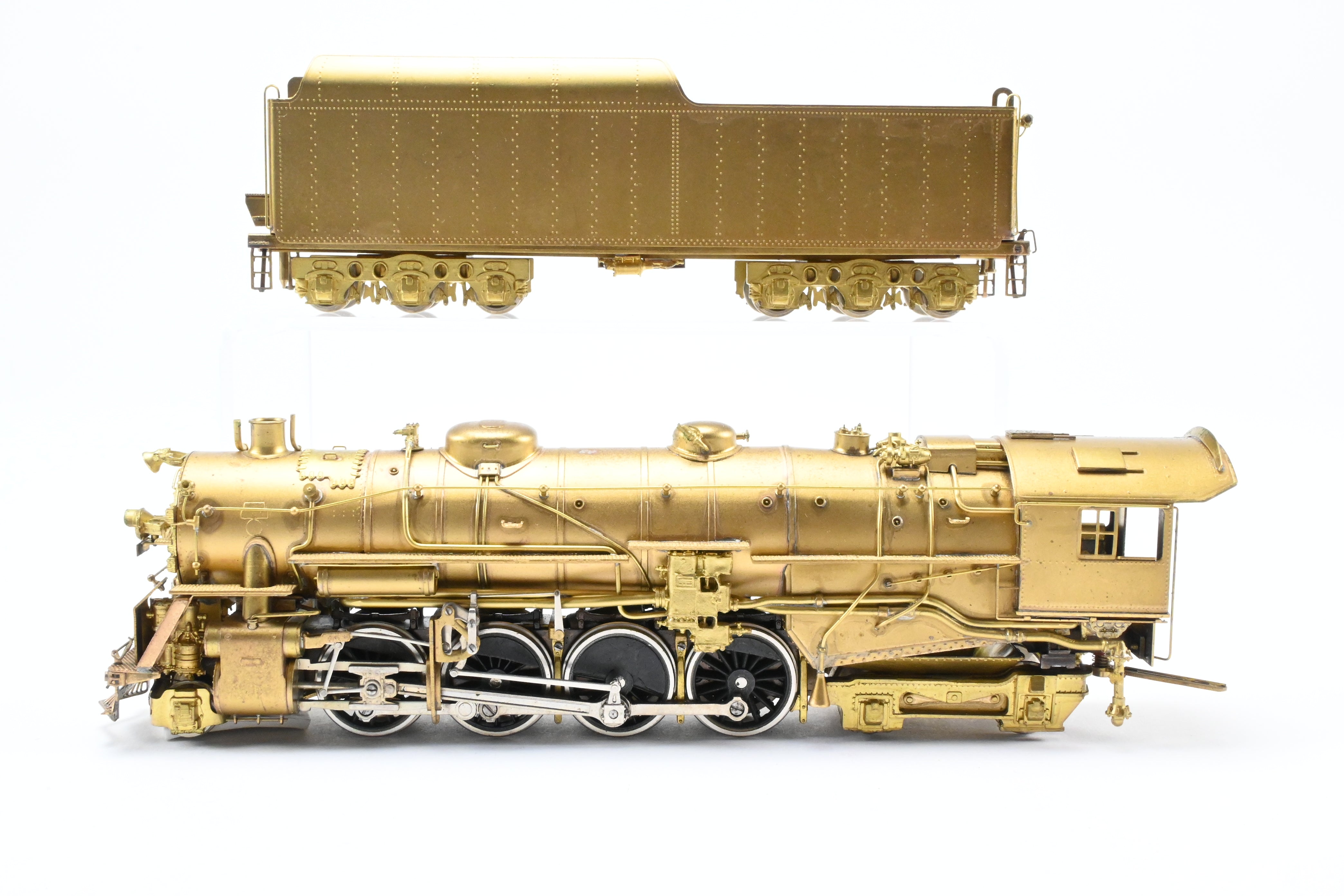 1966 HO Brass PFM - Fujiyama Erie Railroad 2-8-4 Class S-4 Model with Minor Wear