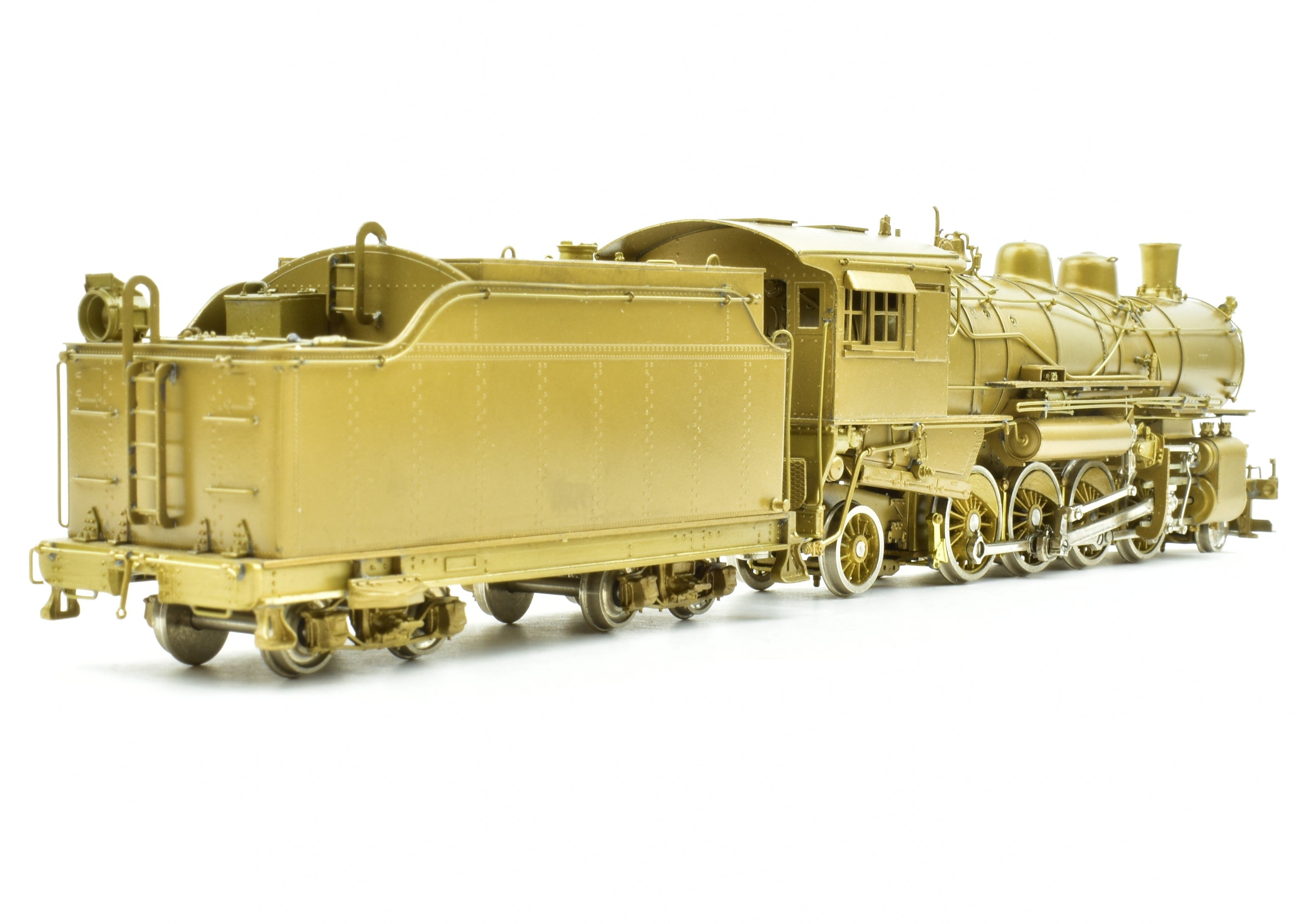 High - Quality HO Scale Brass PFM - SKI Model Train: Northern Pacific Class W - 1 2 - 8 - 2 from 1982 Production Run