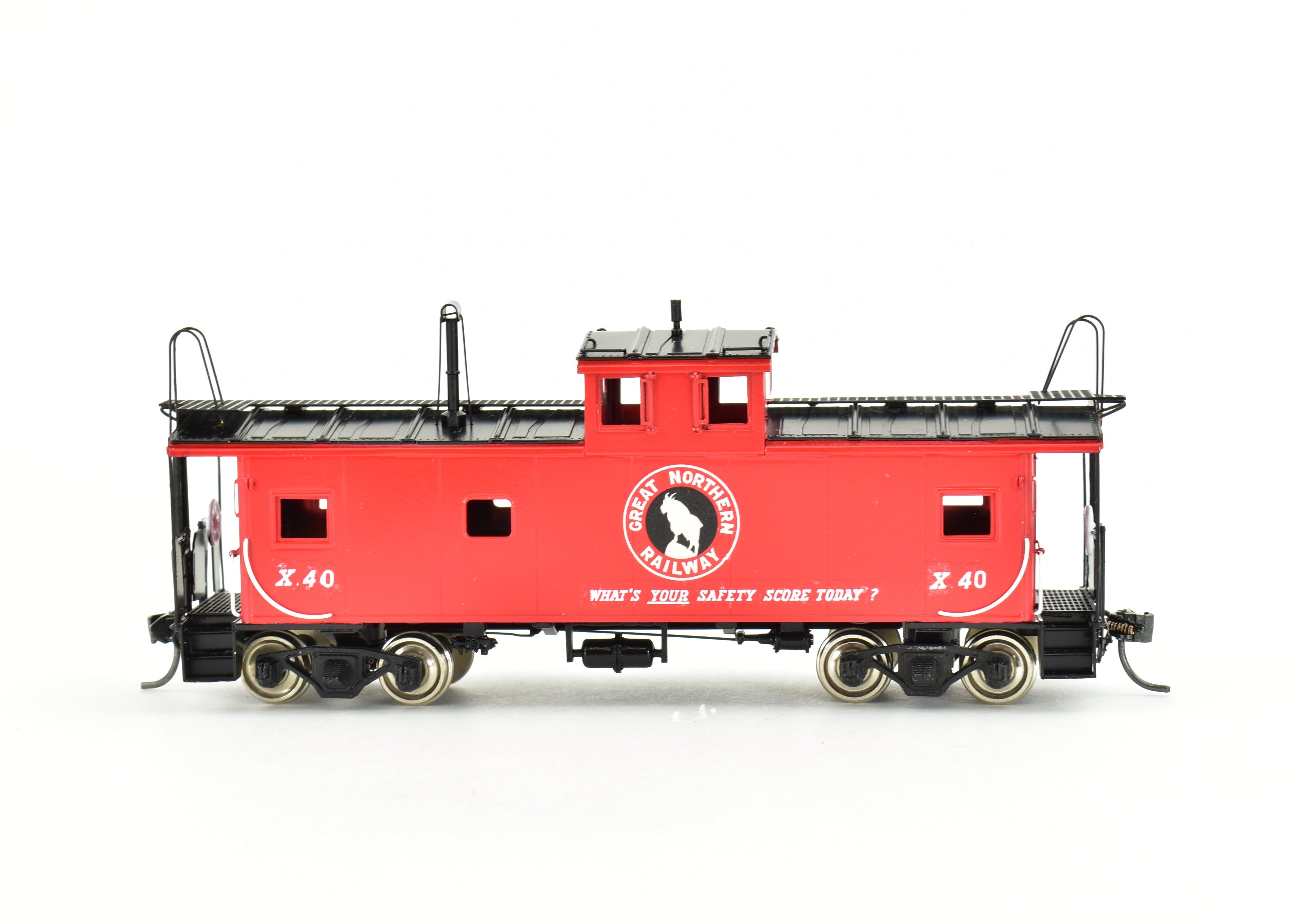 HO Brass Oriental Limited GN - Great Northern X31 - 40 Class FP No. X40 Caboose