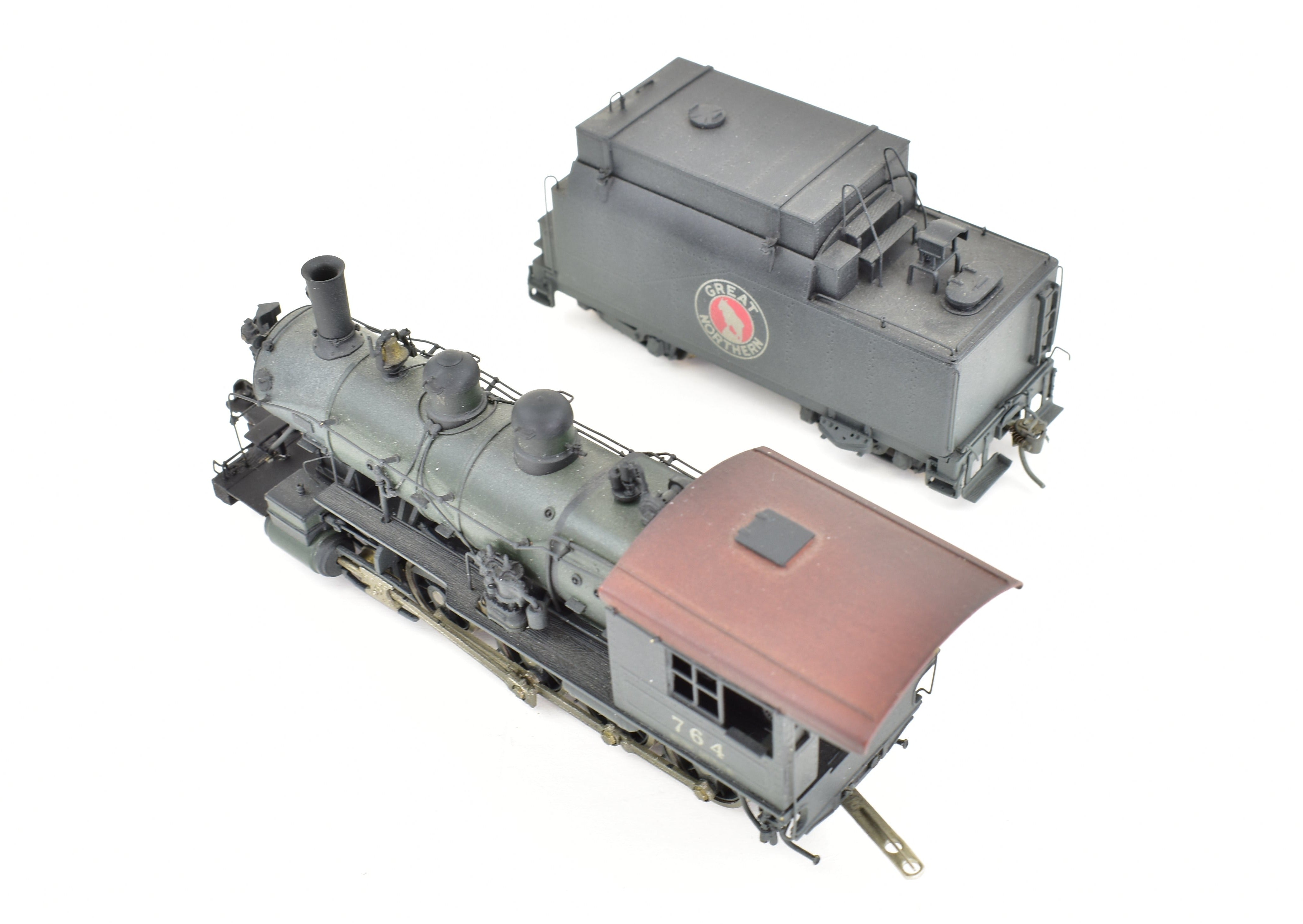 Custom Painted HO Brass Samhongsa Great Northern G - 3 Class 4 - 8 - 0 Mastodon PFM