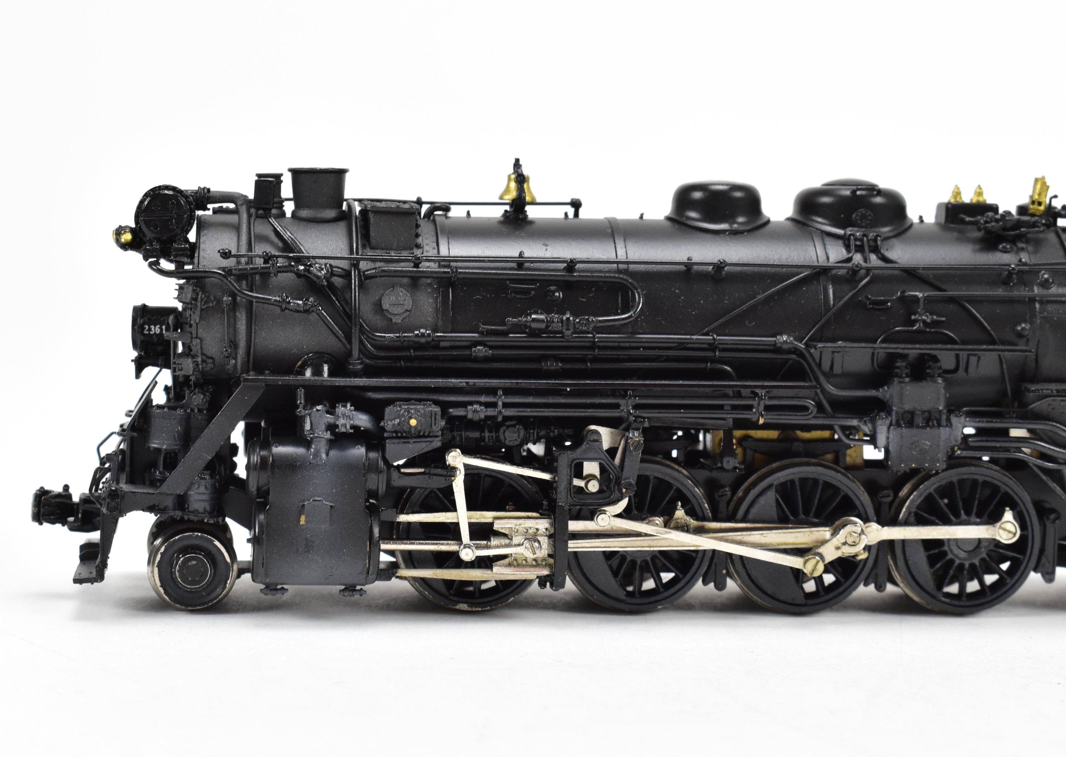 High - Quality HO Scale Brass PFM SKI NYC New York Central H - 10b 2 - 8 - 2 Model Locomotive with Professional Paint No. 2361