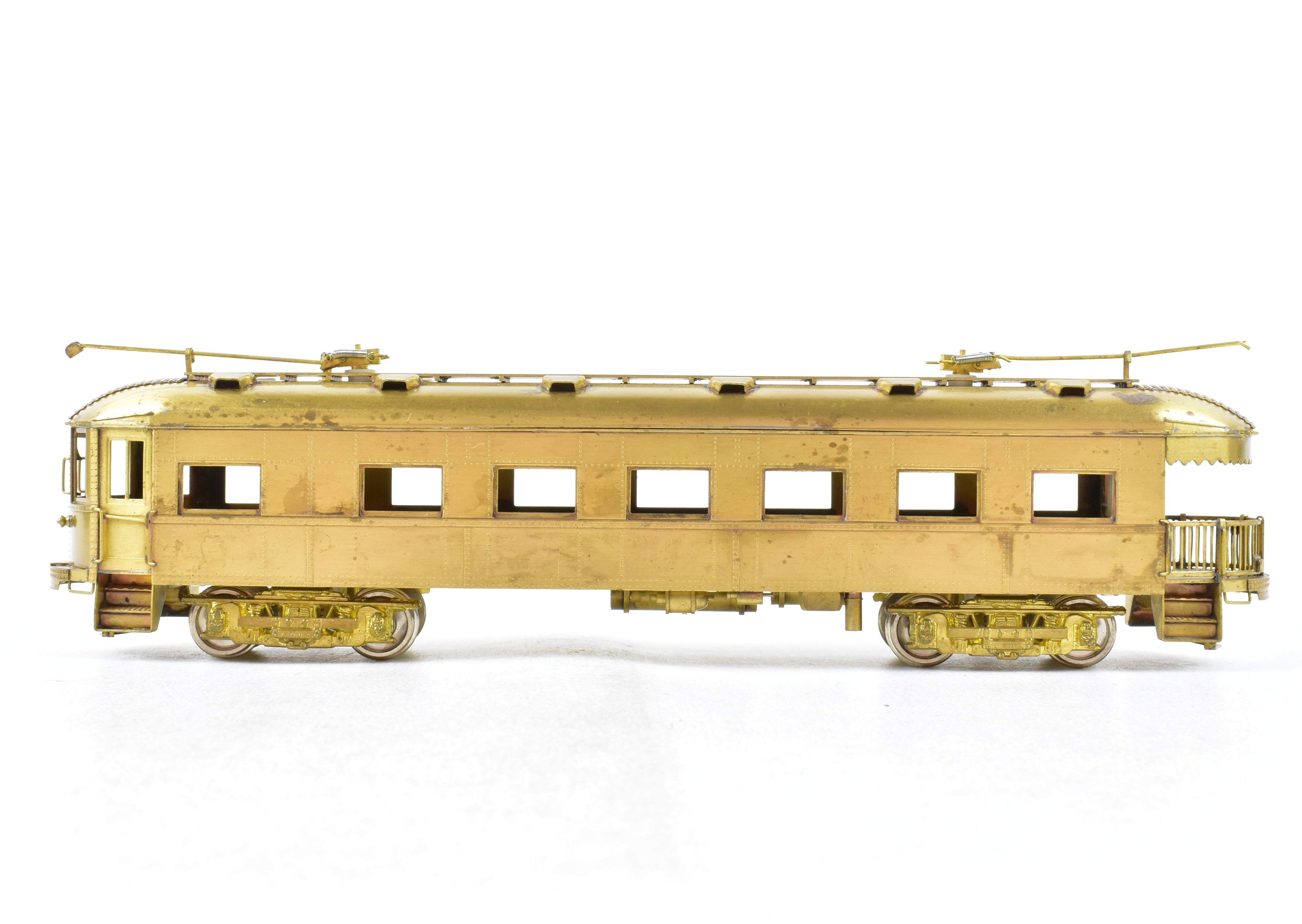 1978 HO Brass MTM Midwest Trolley Museum North Shore Line No. 410 Parlor Observation Trailer