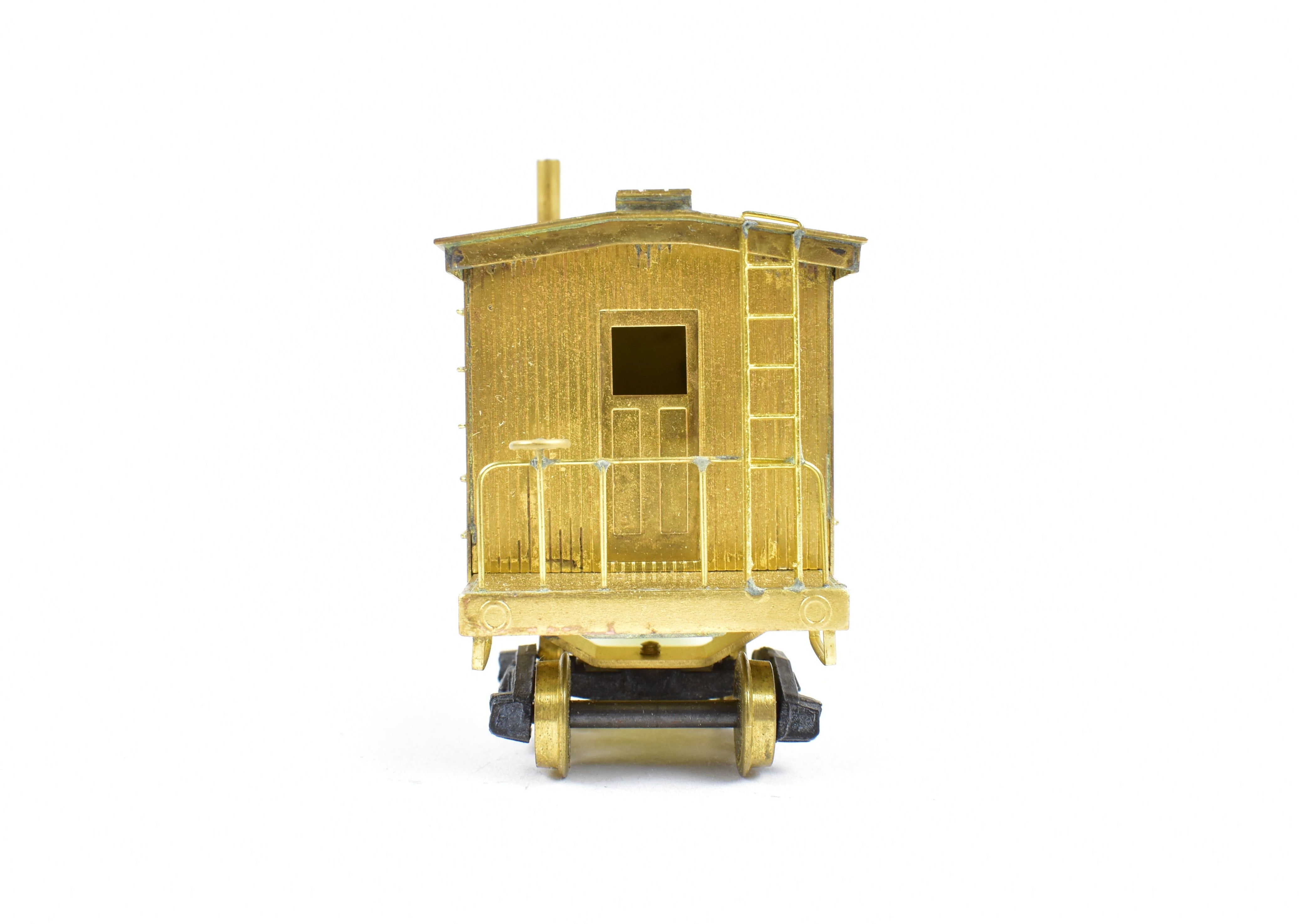 High - Quality HO Scale Brass Lambert Maintenance of Way (MOW) Boom Car for Various Roads