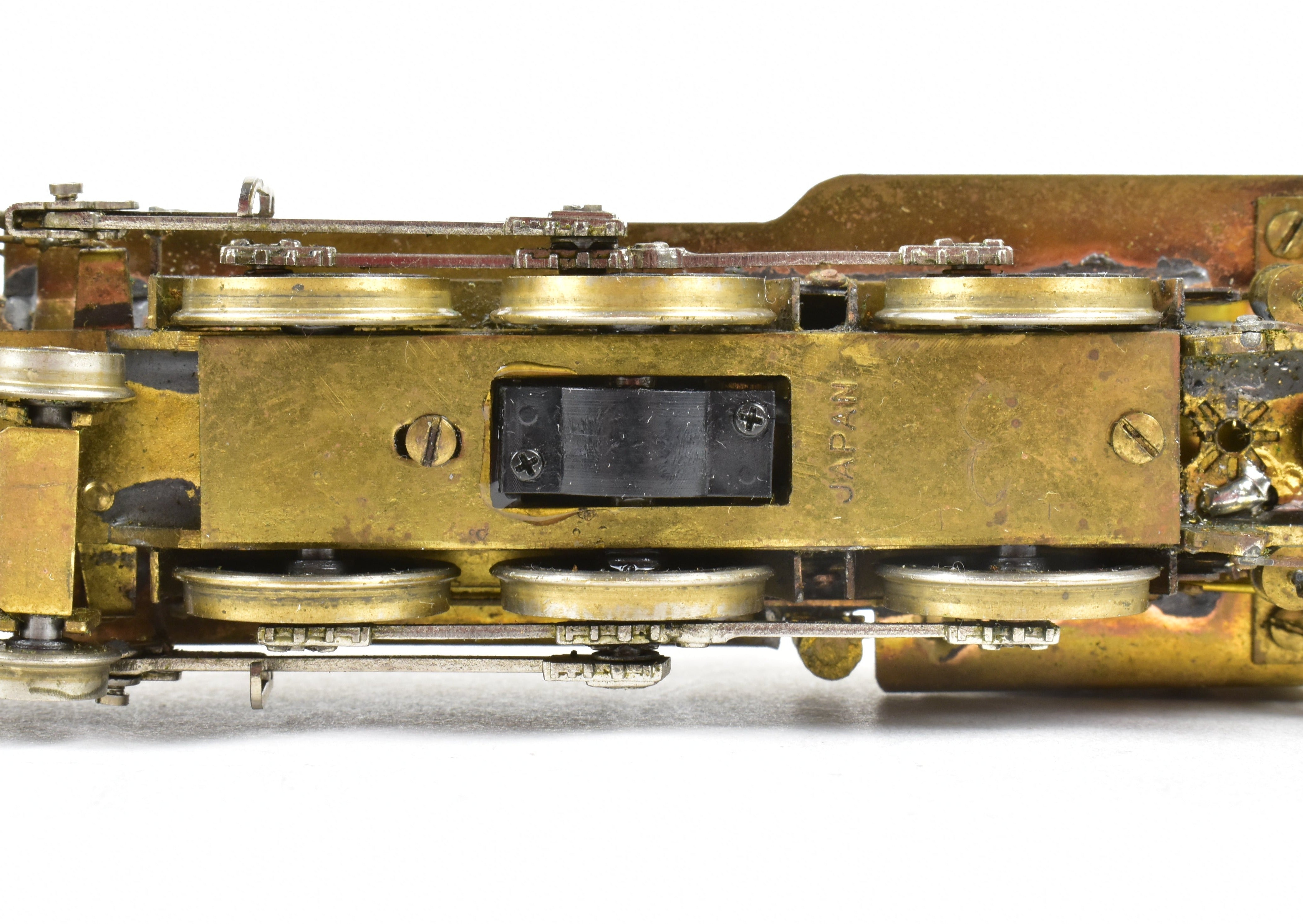 HO Scale Brass Model Train - Model Engineering Works Colorado Midland 4-6-0 Ten Wheeler Locomotive with Upgraded Drive System