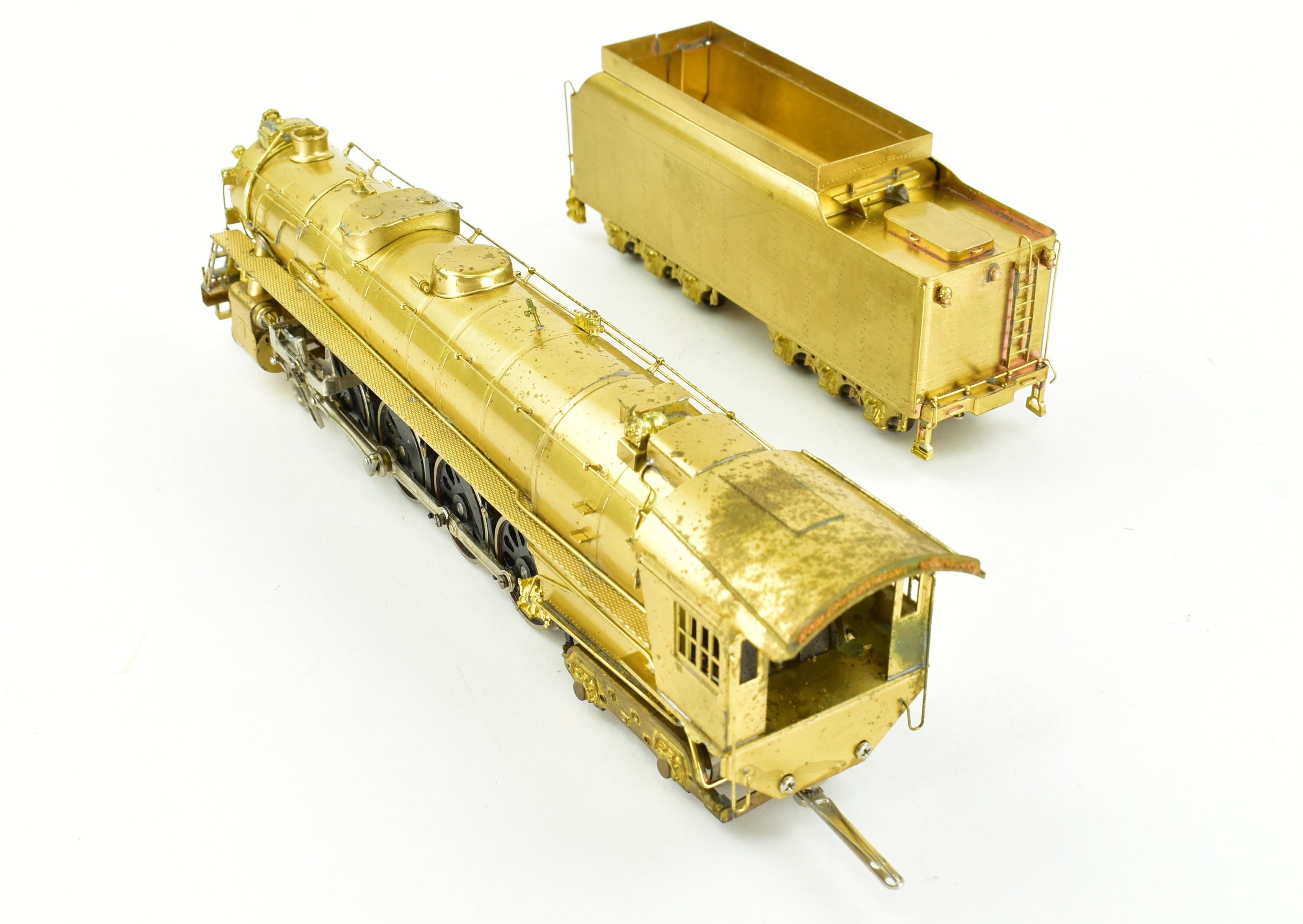 HO Brass Nickel - Plated DL&W Lackawanna Class Q - 4 4 - 8 - 4 Modern Pocono Model