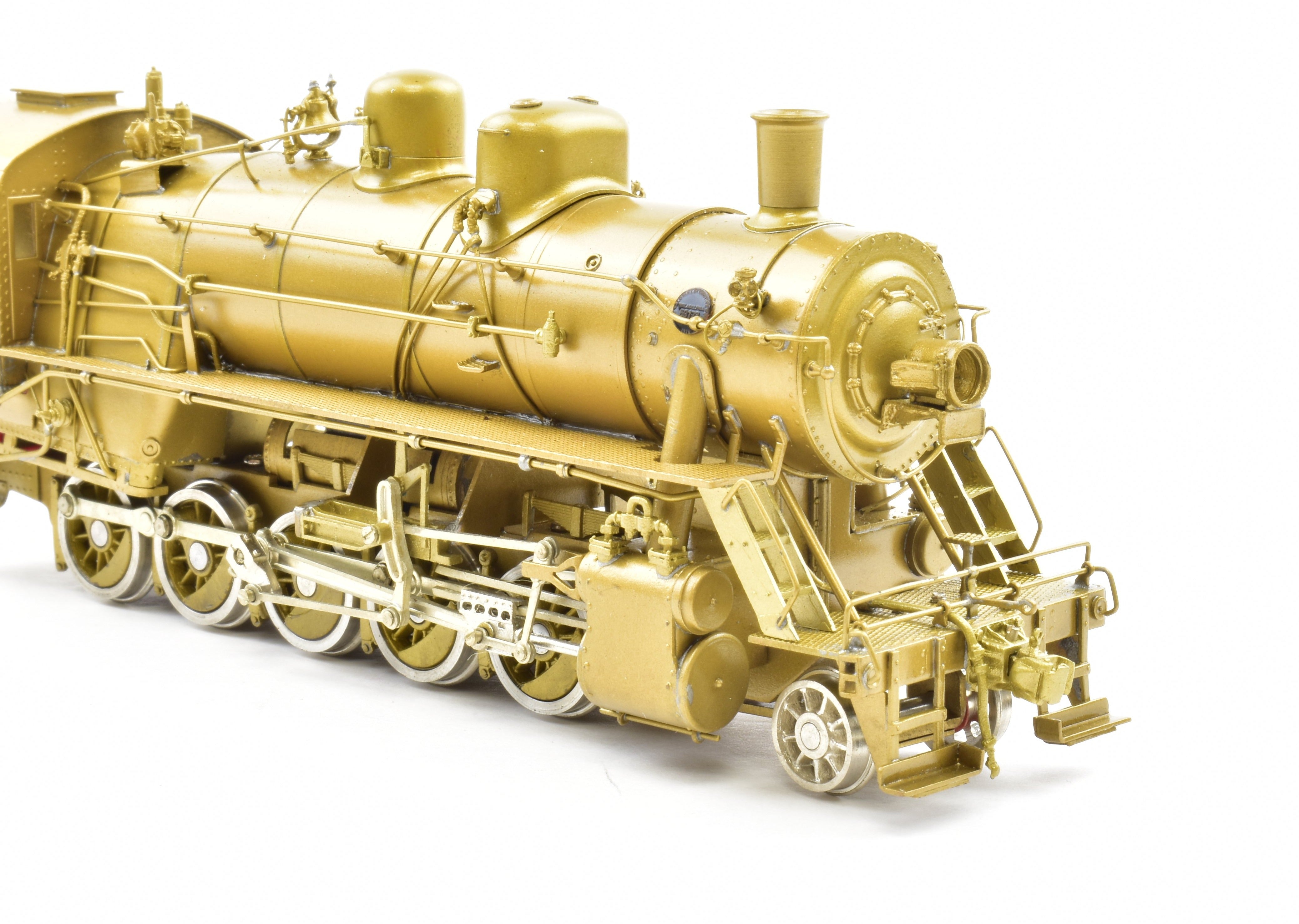 HO Scale Brass Model Train - Western Maryland I-1 2-10-0 Decapod Customized by NJ Custom Brass